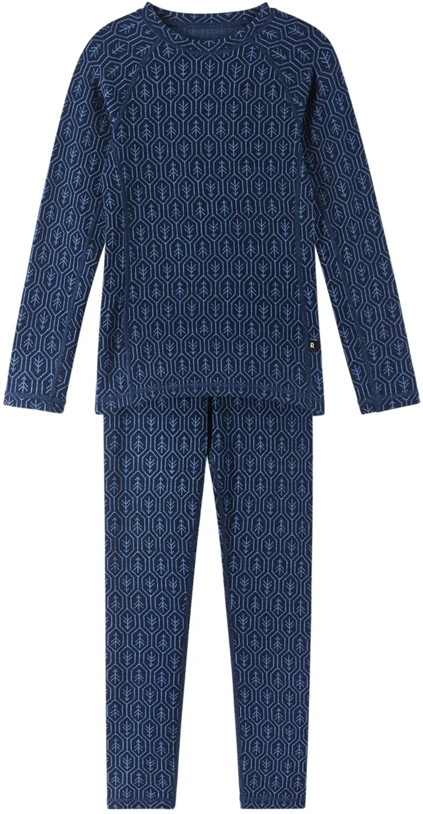 Set dětského funkčního prádla Reima Taival - Navy 150