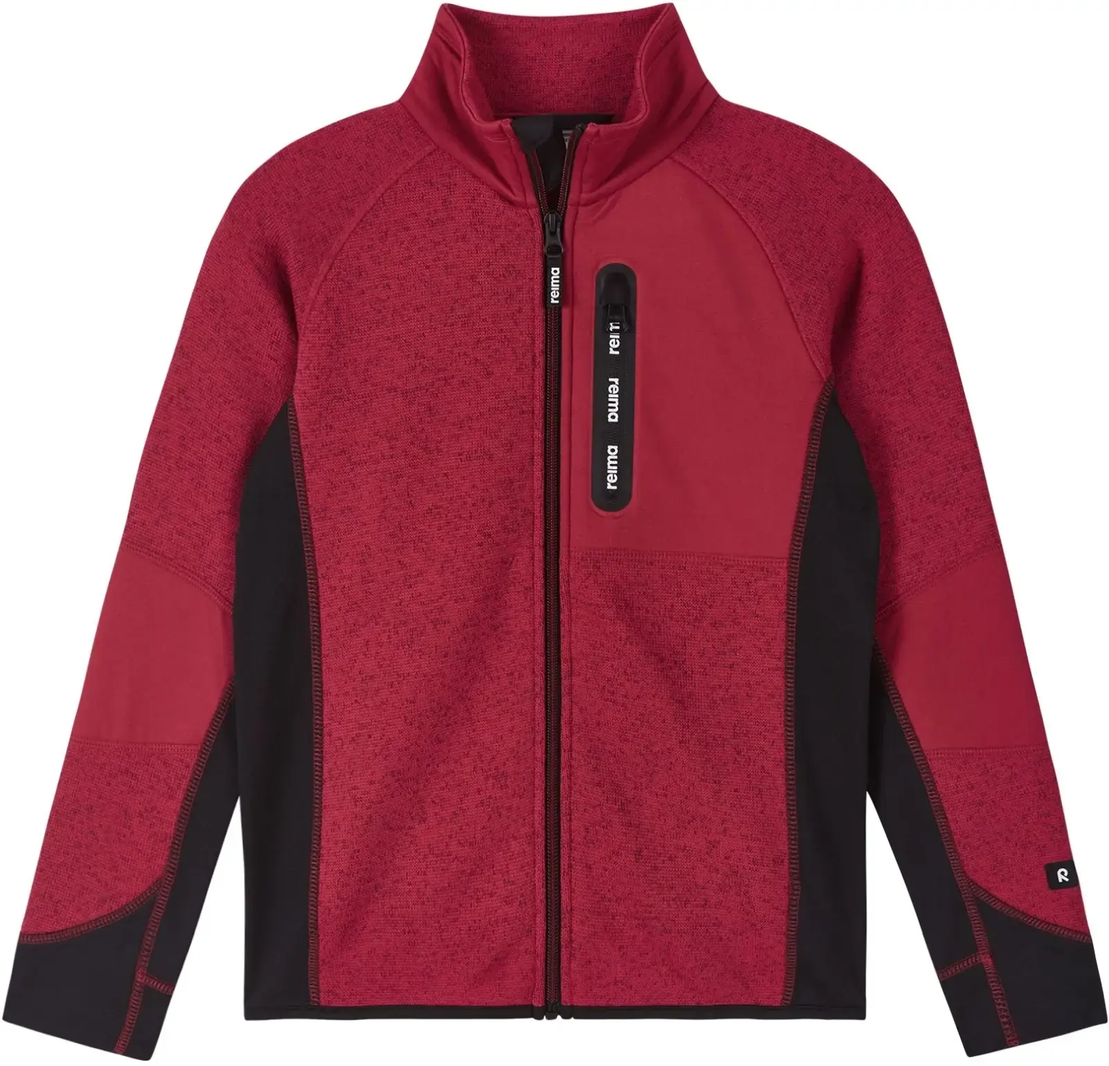 Dětský fleecový svetr Reima Liukuen - cranberry 152