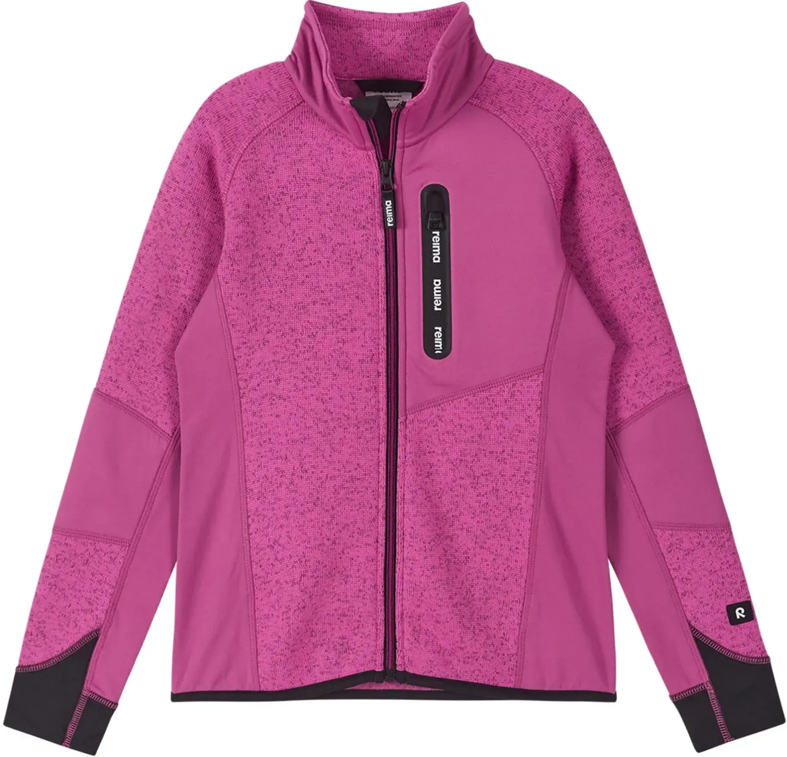 Dětský fleecový svetr Reima Laskien - fucshia 110