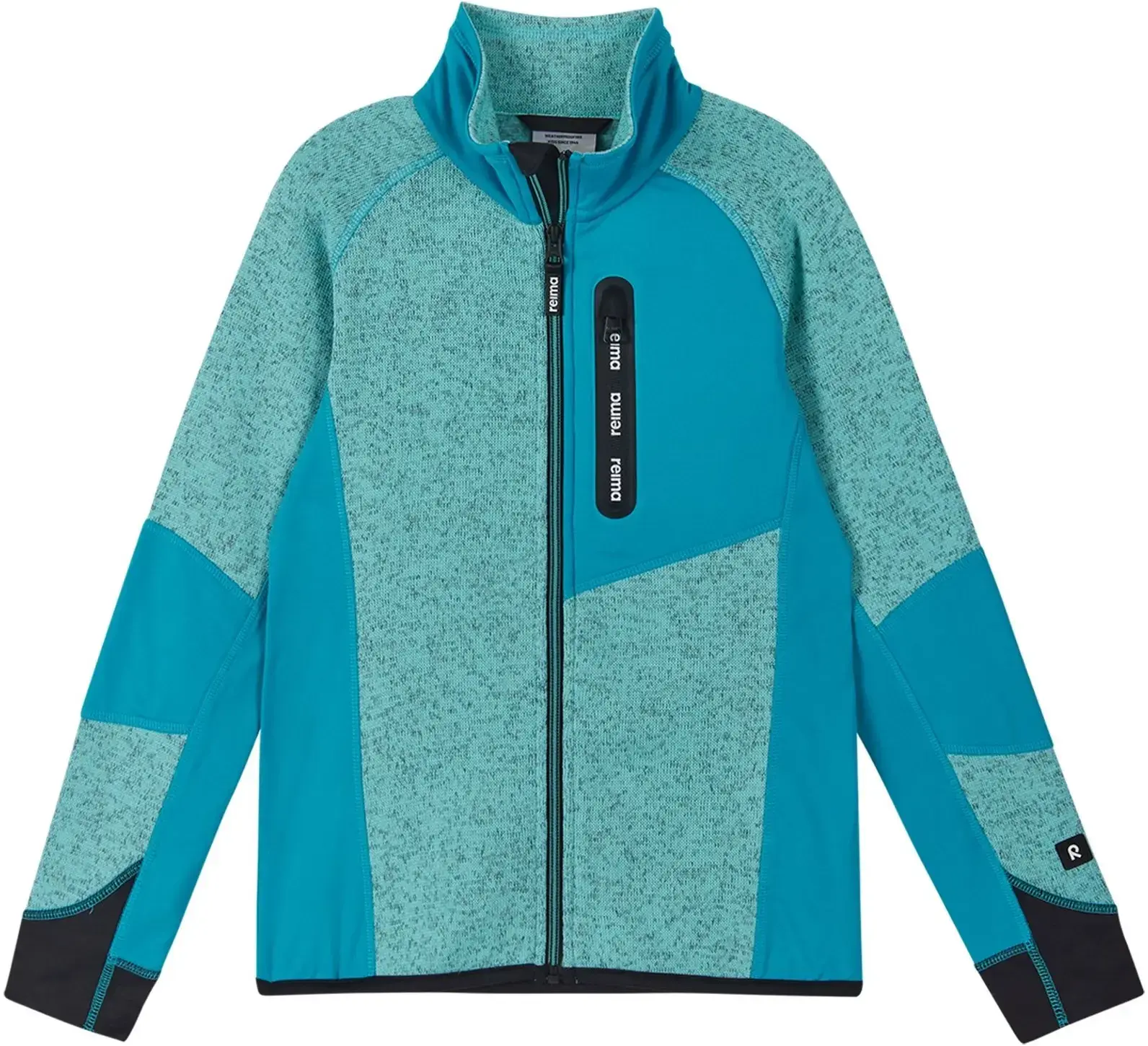 Dětský fleecový svetr Reima Laskien - aquamarine 104