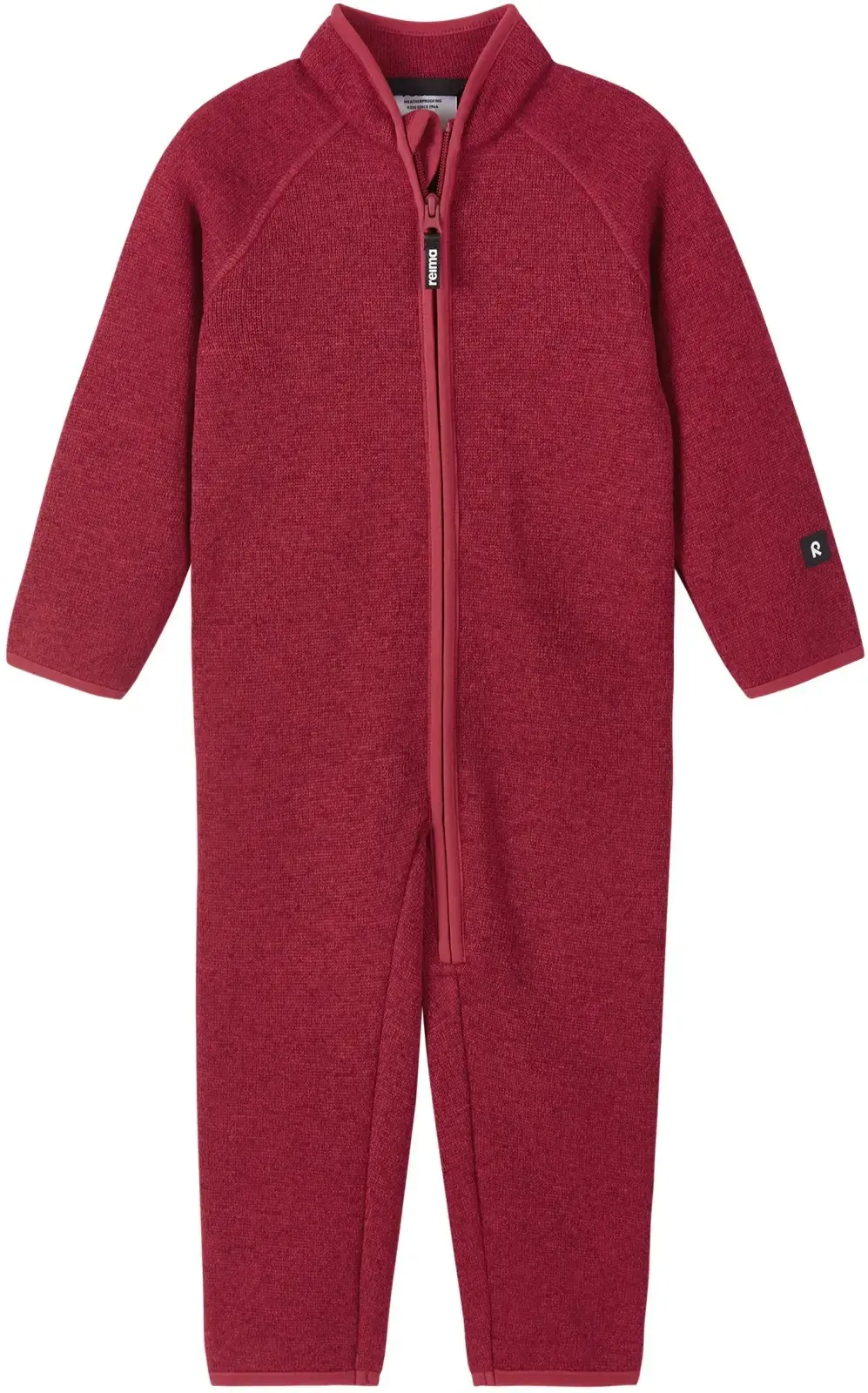 Dětský fleecový overal Reima Tahti - cranberry 80