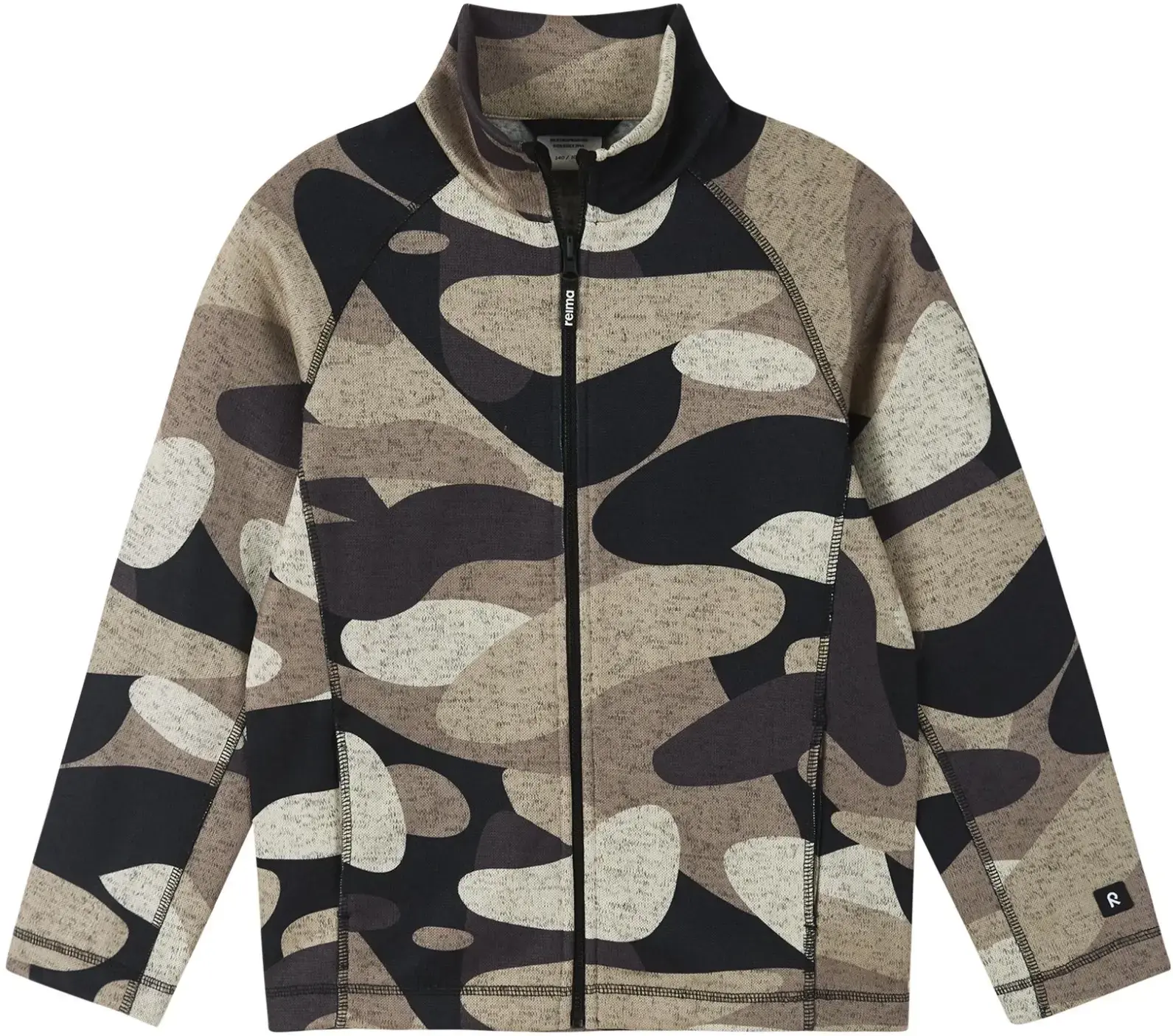 Dětský fleecový svetr Reima Niksini - earthy beige 164