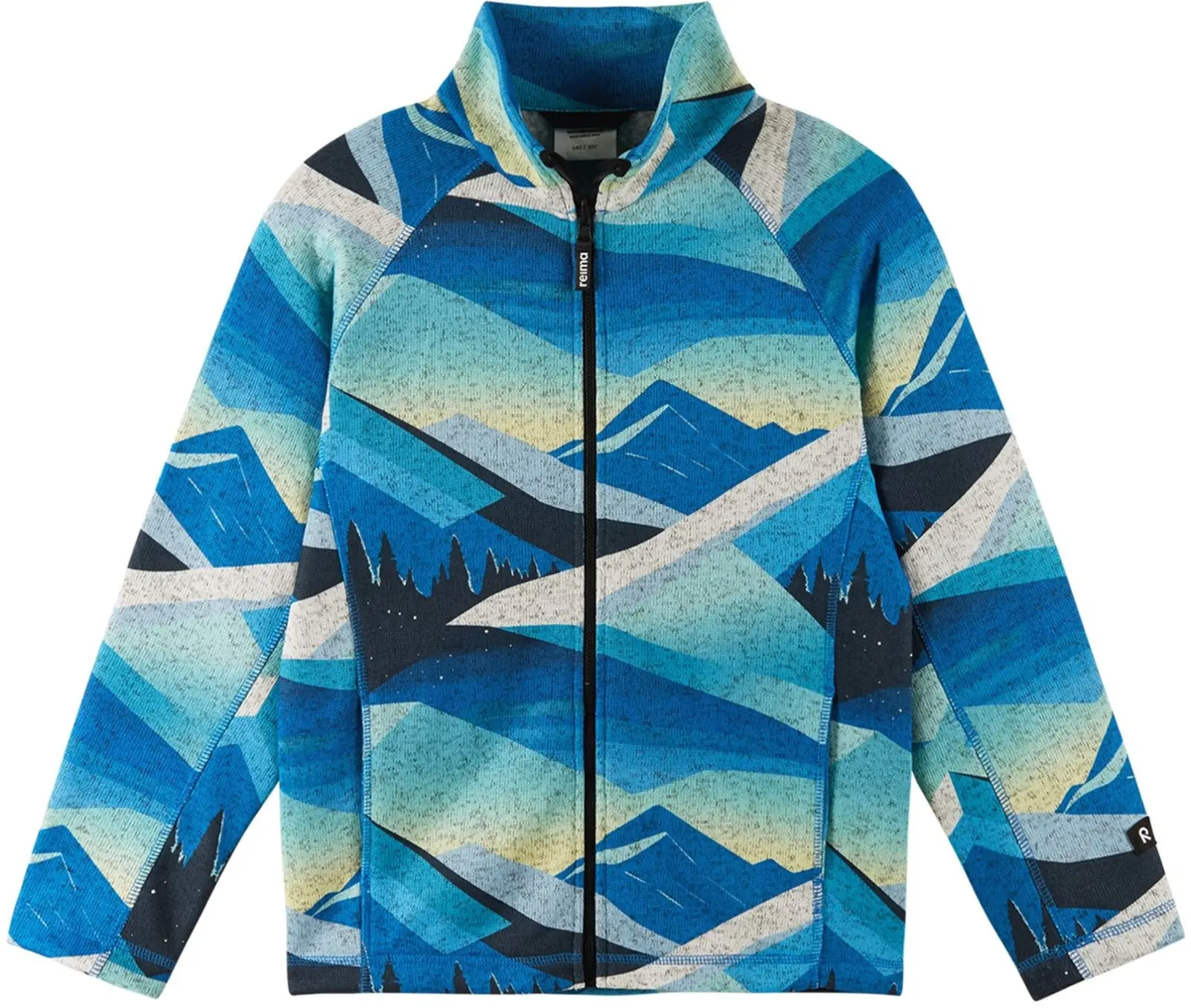 Dětský fleecový svetr Reima Niksini - Bright blue 158