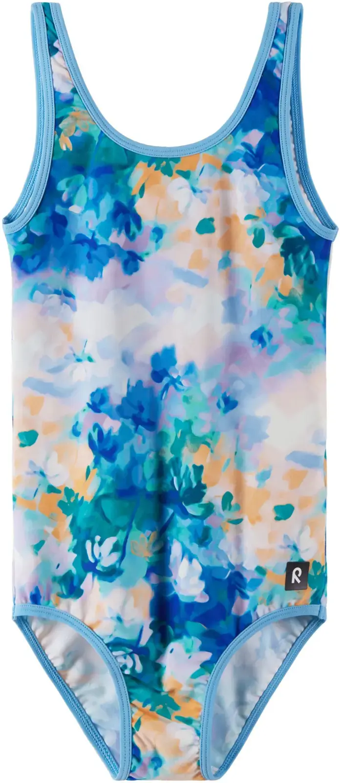 Dívčí jednodílné plavky Reima Uimaan - Fresh Blue 134