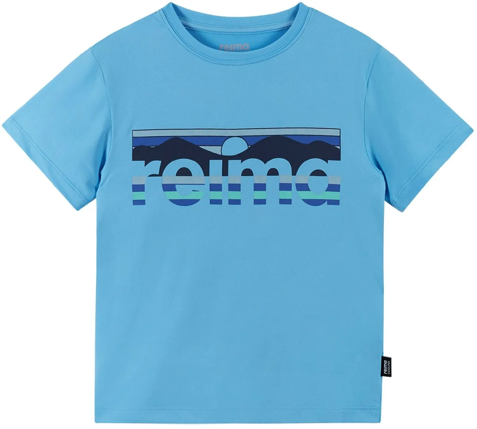 Dětské triko Reima Vauhdikas - Fresh Blue 104