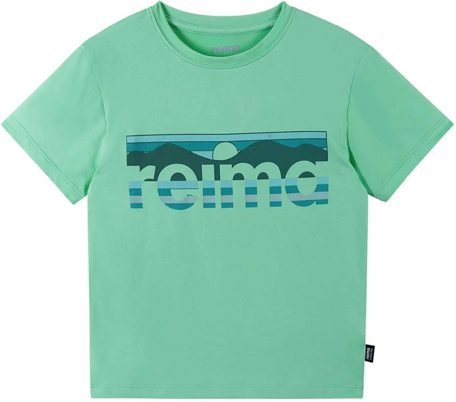 Dětské triko Reima Vauhdikas - Fresh Mint 164