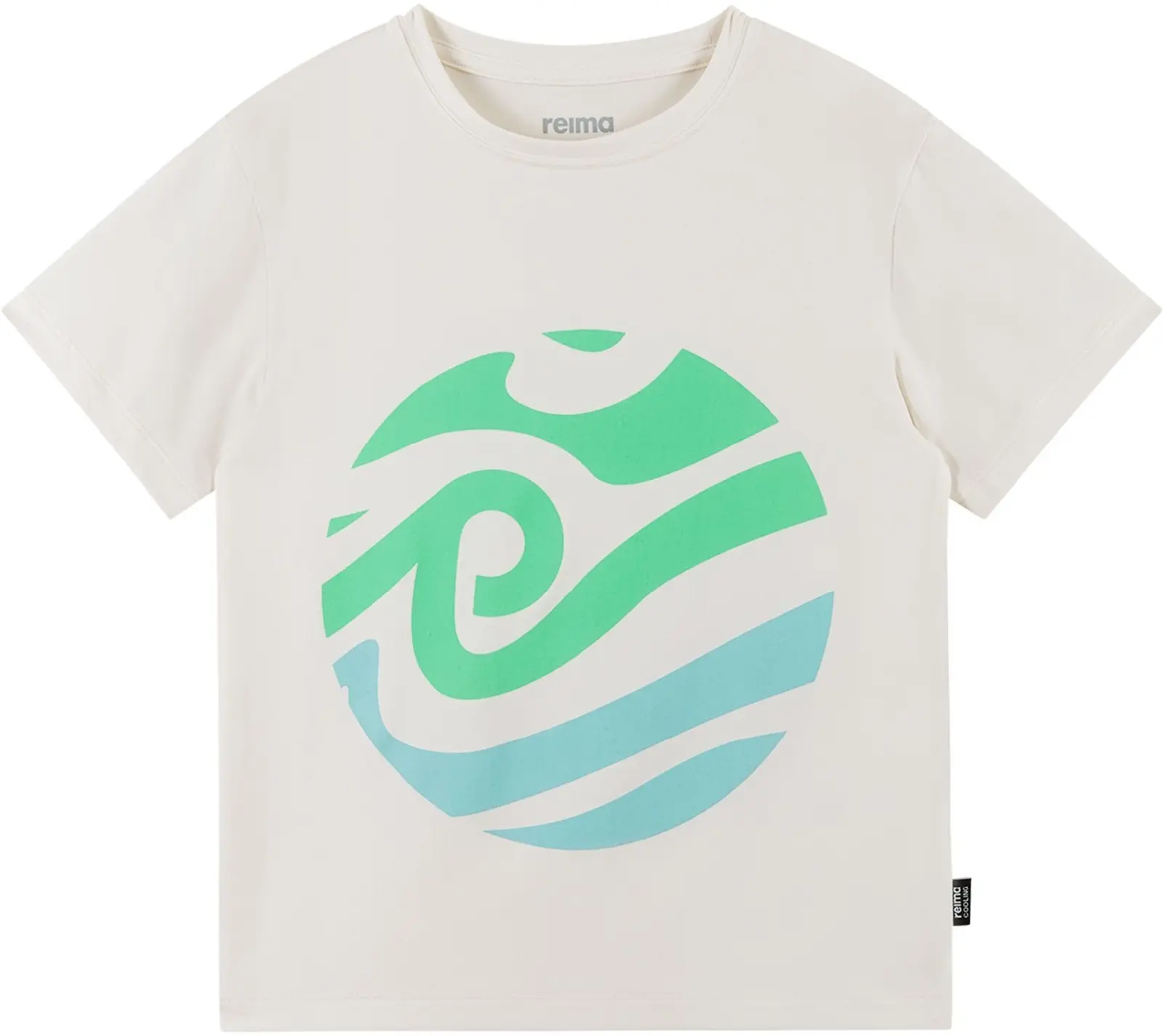 Dětské triko Reima Vauhdikas - Off white 104