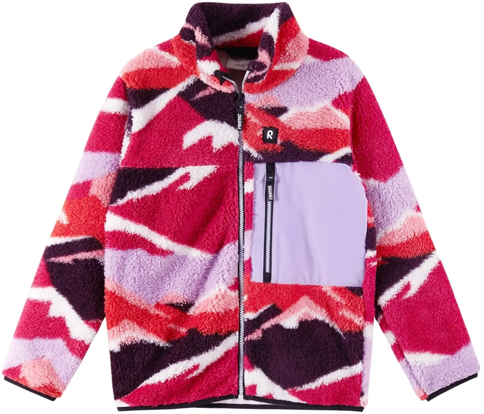 Dětský fleecový svetr Reima Turilas - Rosy Berry 164