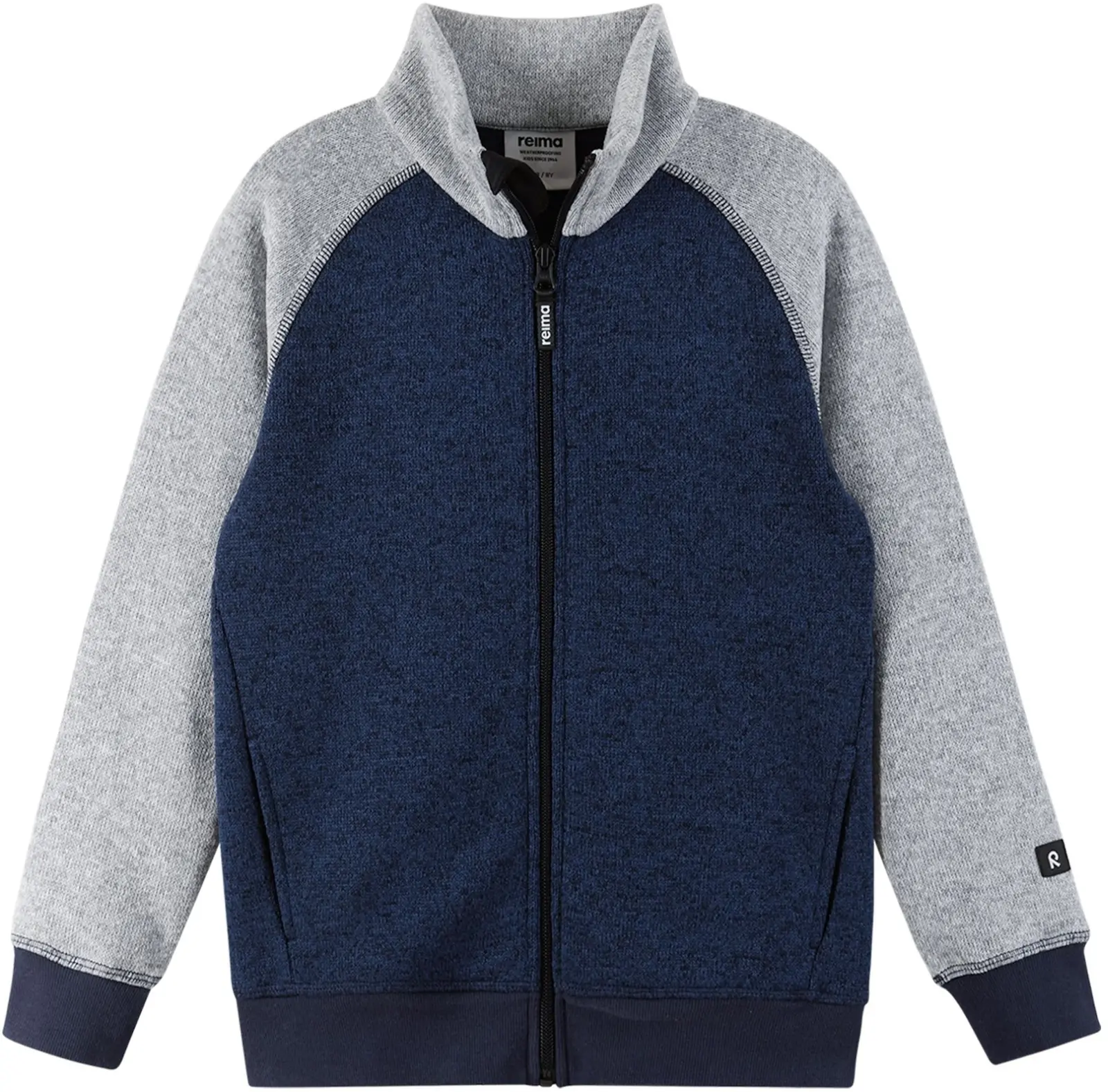 Dětský fleecový svetr Reima Neulomus - Navy 116