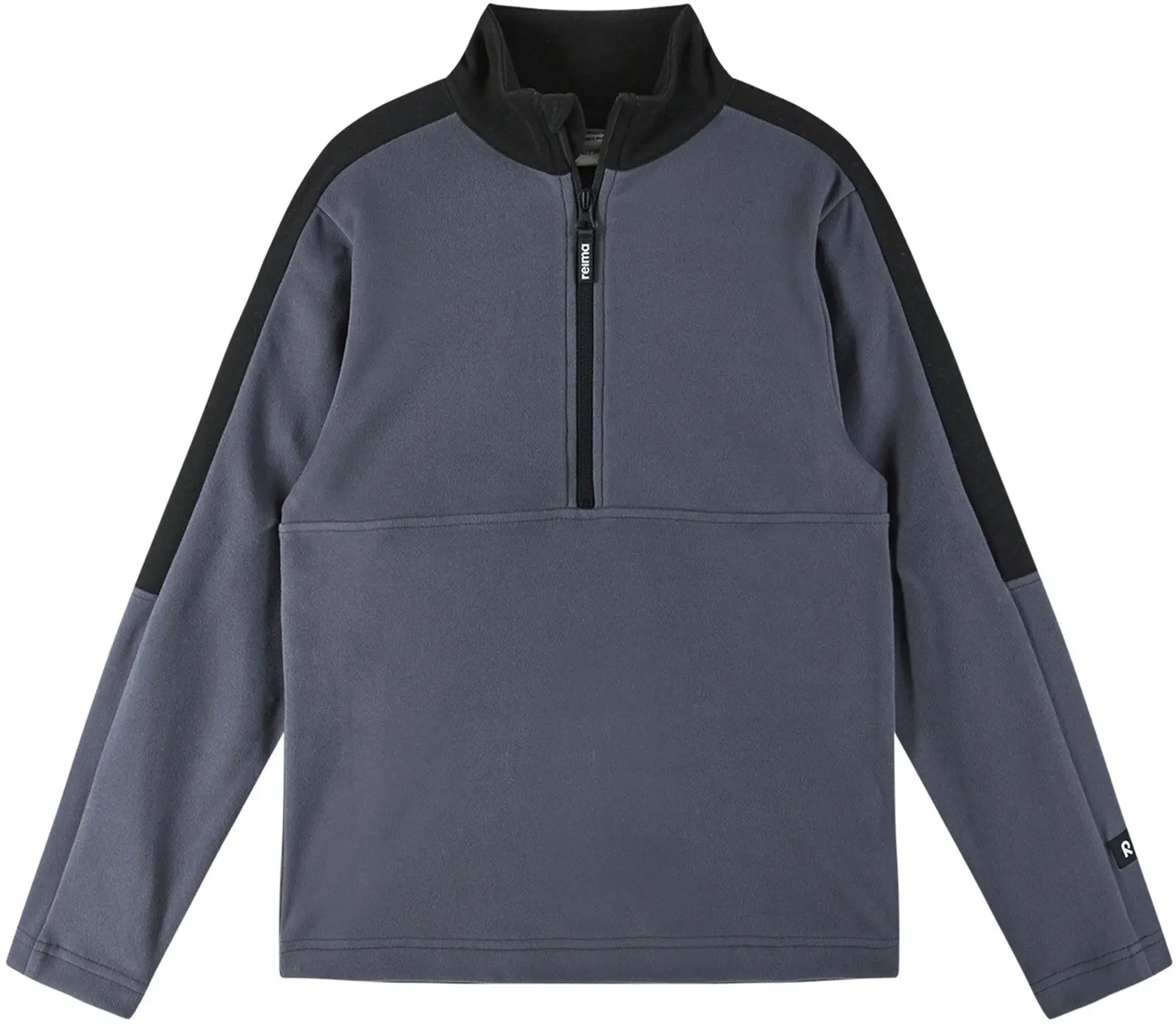 Dětský fleecový svetr Reima Laduille - Soft black 140