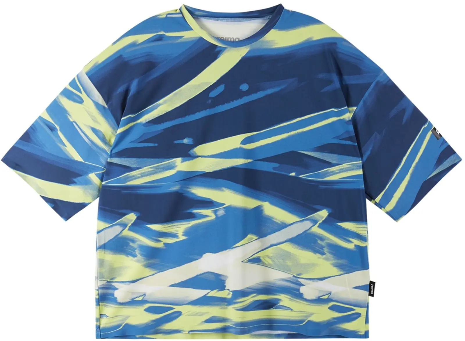 Dětské triko Reima Ilmaan - Denim blue 146