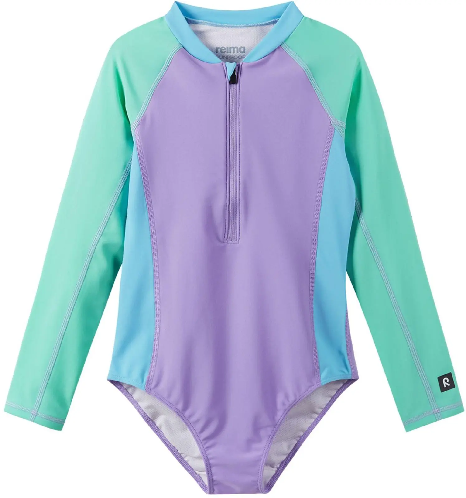 Dívčí jednodílné plavky Reima Aallot - Blooming Lilac 116