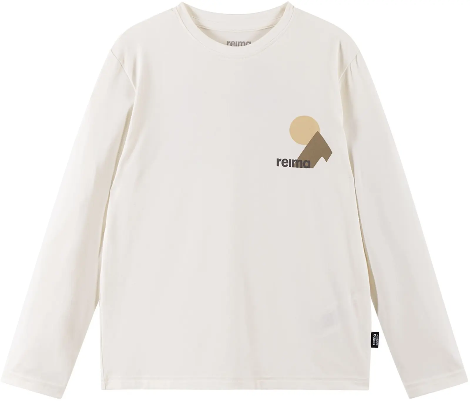 Dětské BugProof triko s dlouhým rukávem Reima Inista - Off white 80
