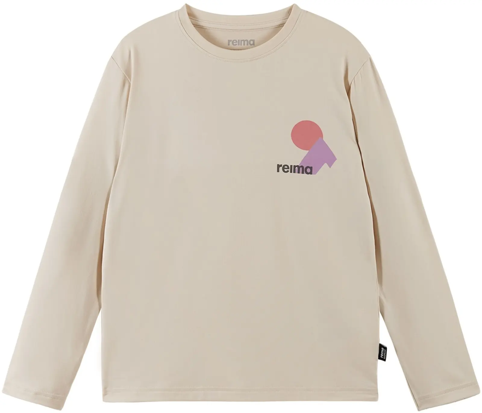 Dětské BugProof triko s dlouhým rukávem Reima Inista - Birch Beige 98