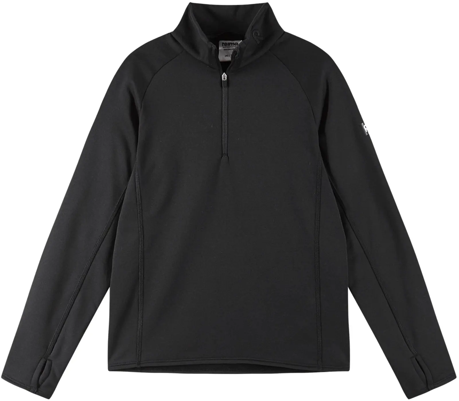 Dětský fleecový svetr Reima Meriol - Black 104