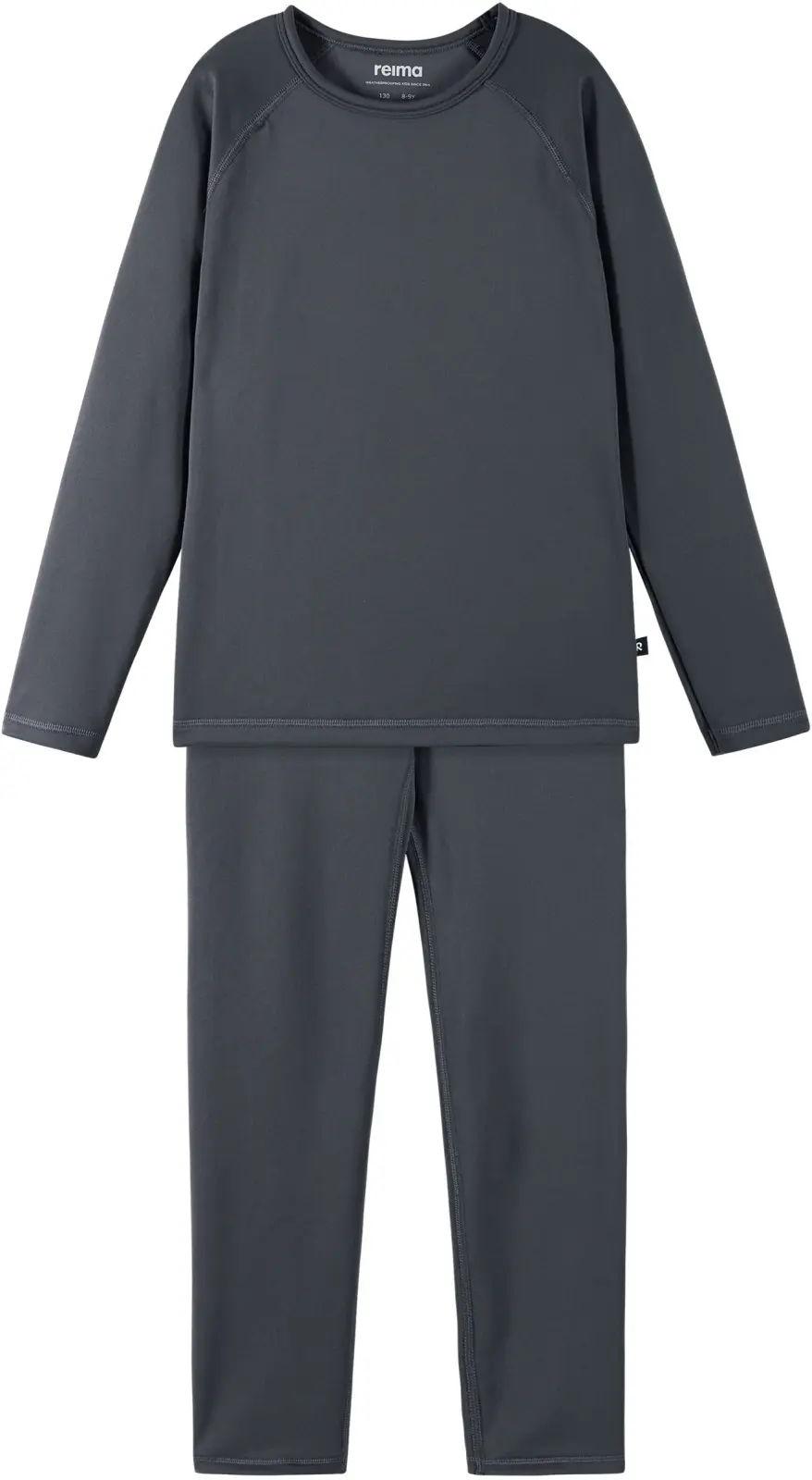 Set dětského funkčního prádla Reima Lampo - Soft black 90