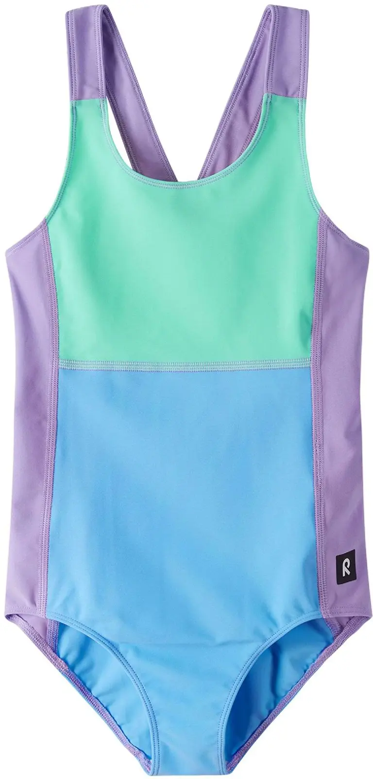 Dívčí jednodílné plavky Reima Ulappa - Fresh Blue 152