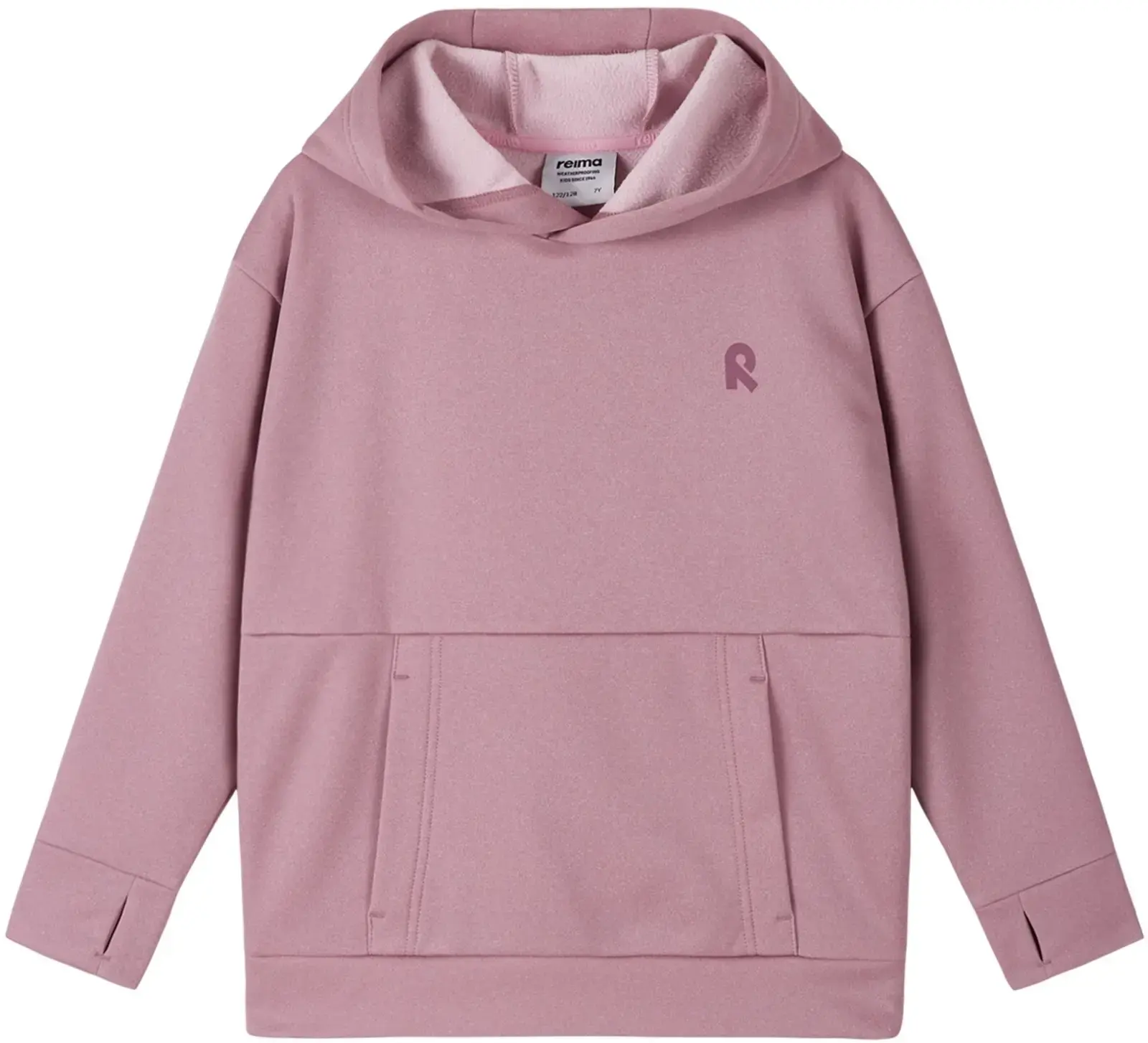 Dětská mikina Reima Reilu - grey pink 98-104