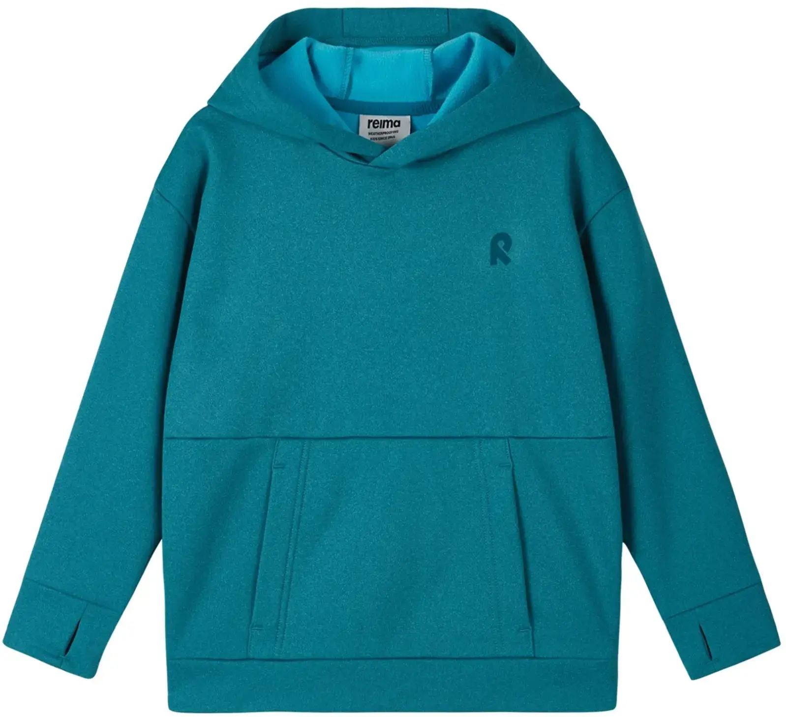 Dětská mikina Reima Reilu - aquatic blue 98-104