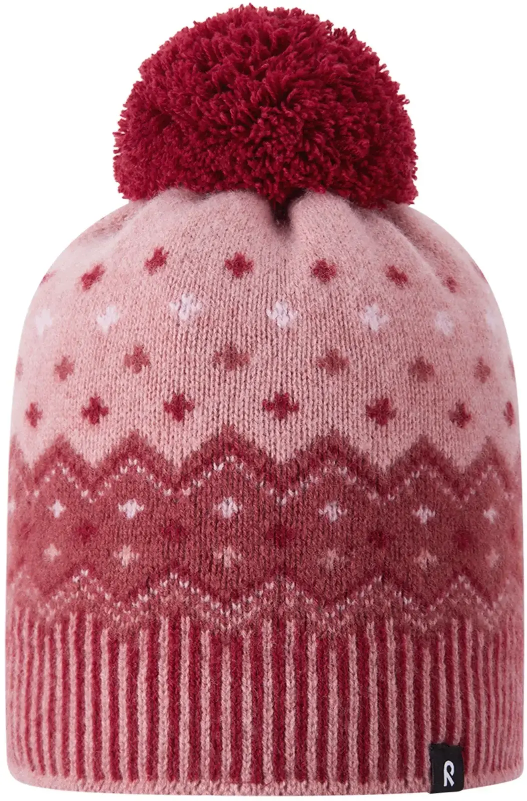 Dětská čepice Reima Pohjoinen - cranberry 48-50