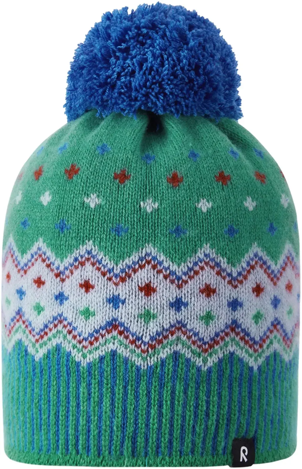 Dětská čepice Reima Pohjoinen - sparkly blue 48-50