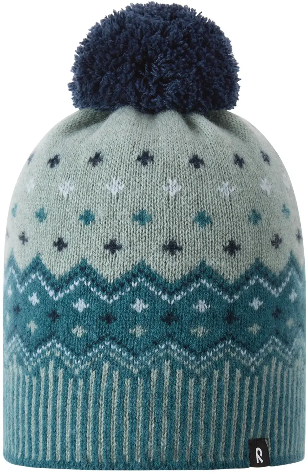Dětská čepice Reima Pohjoinen - dark teal 56-58