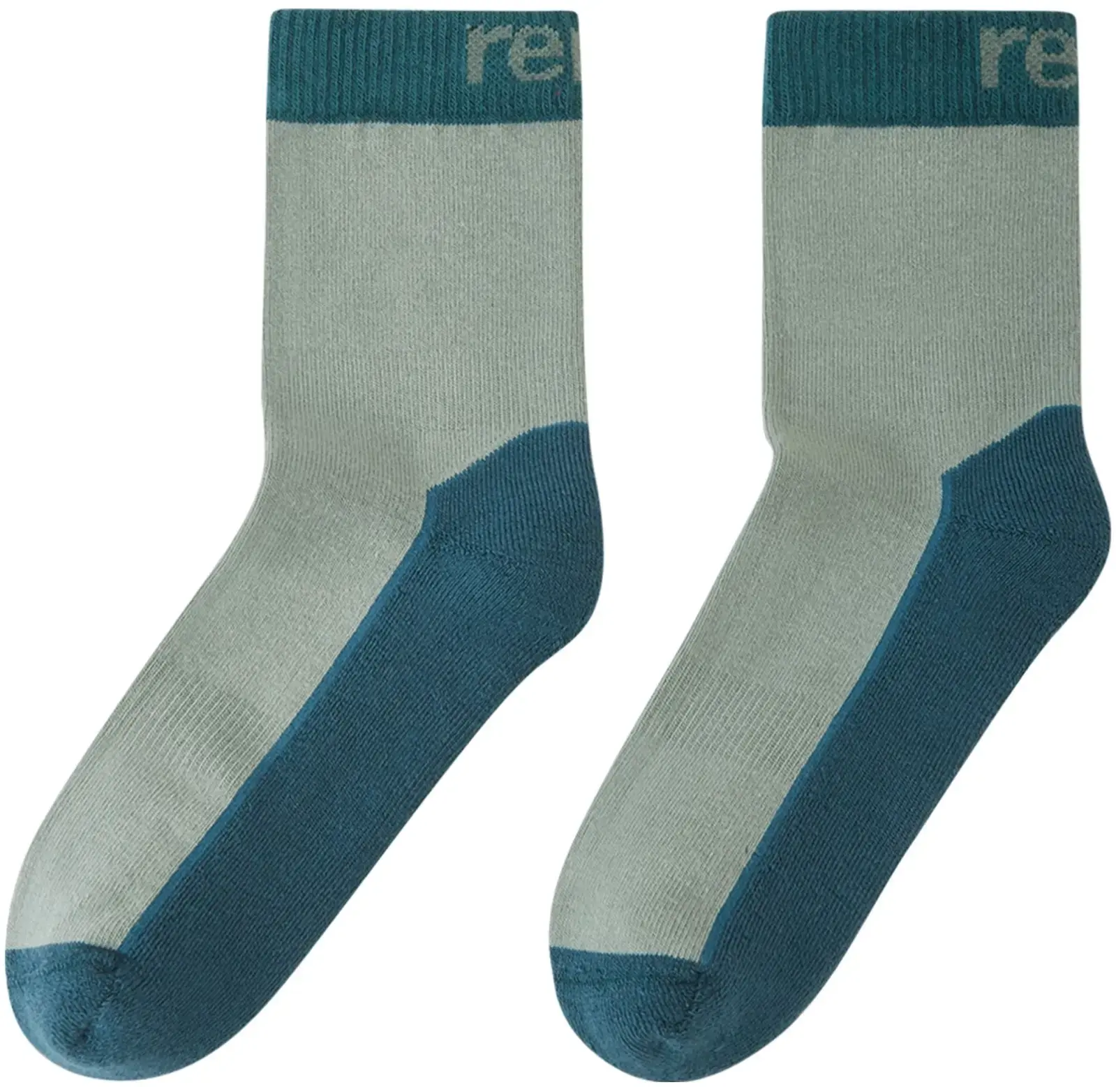 Dětské ponožky Reima Villalla - stone green 38-41