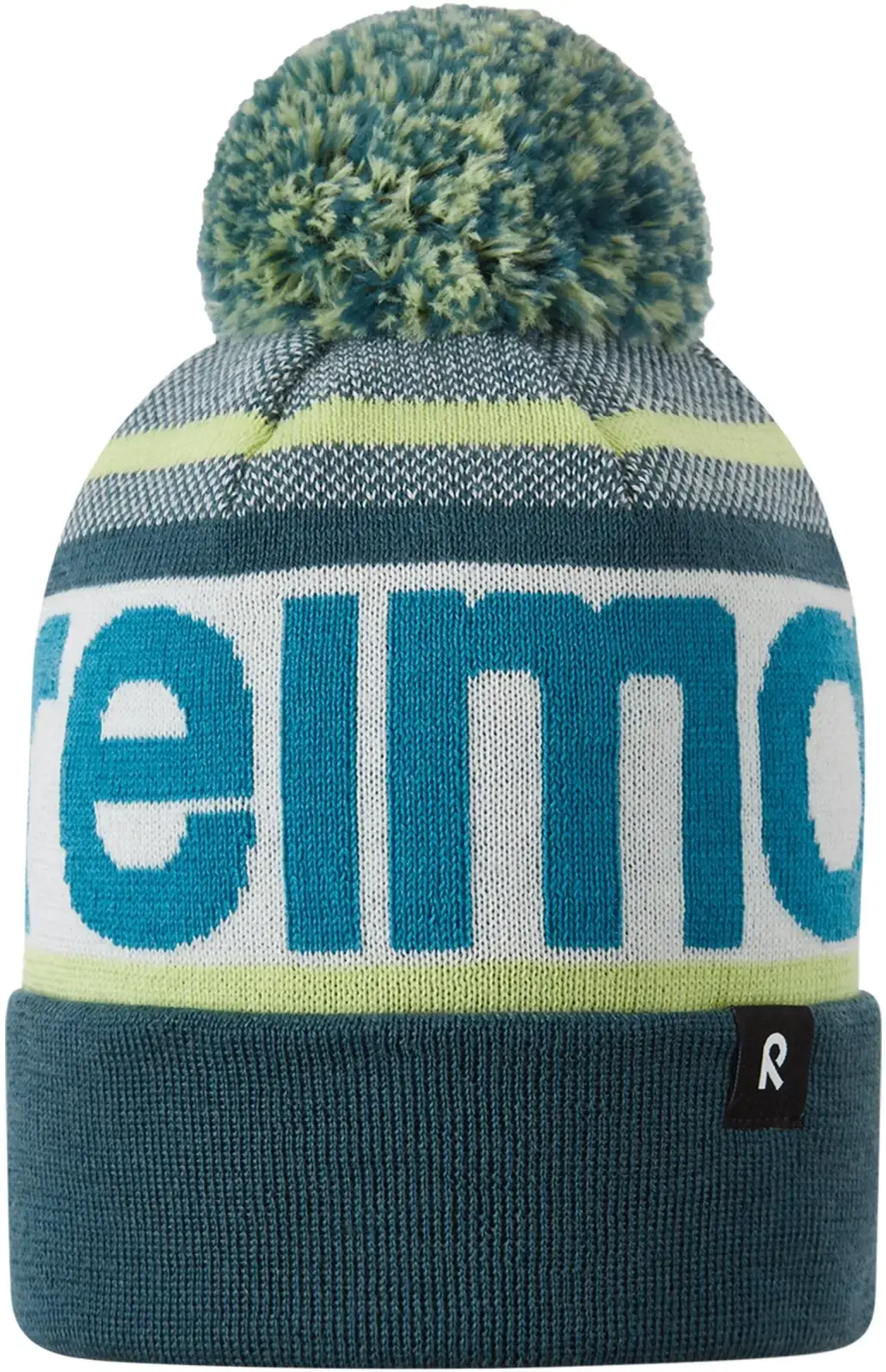 Dětská čepice Reima Taasko - dark teal 56-58