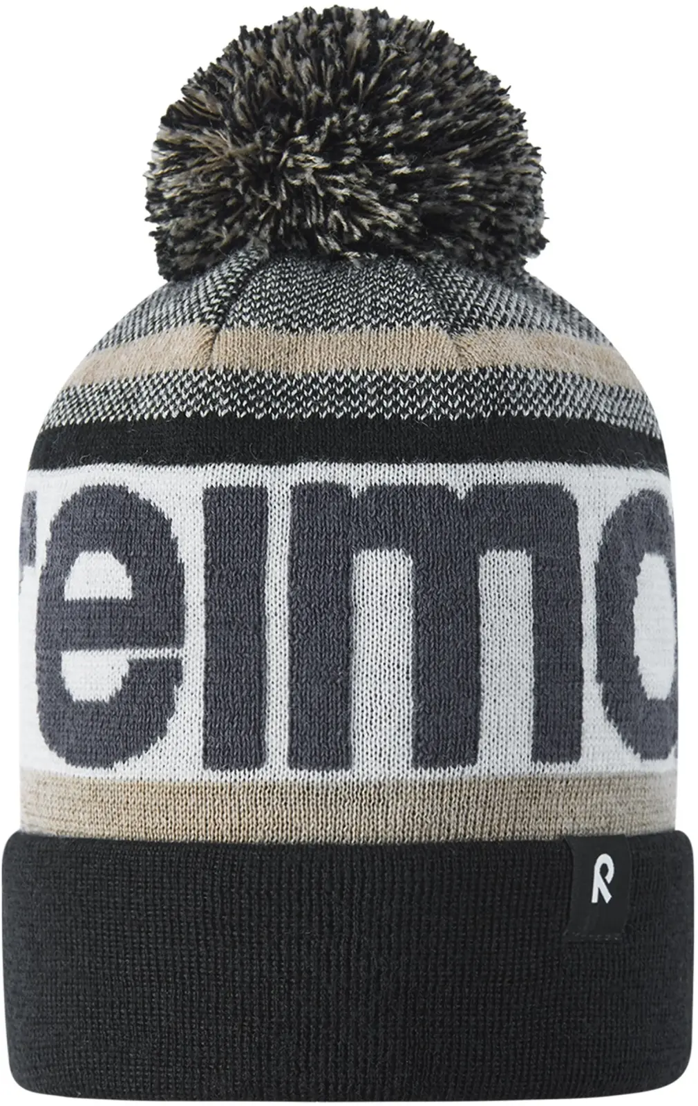Dětská čepice Reima Taasko - Black 48-50