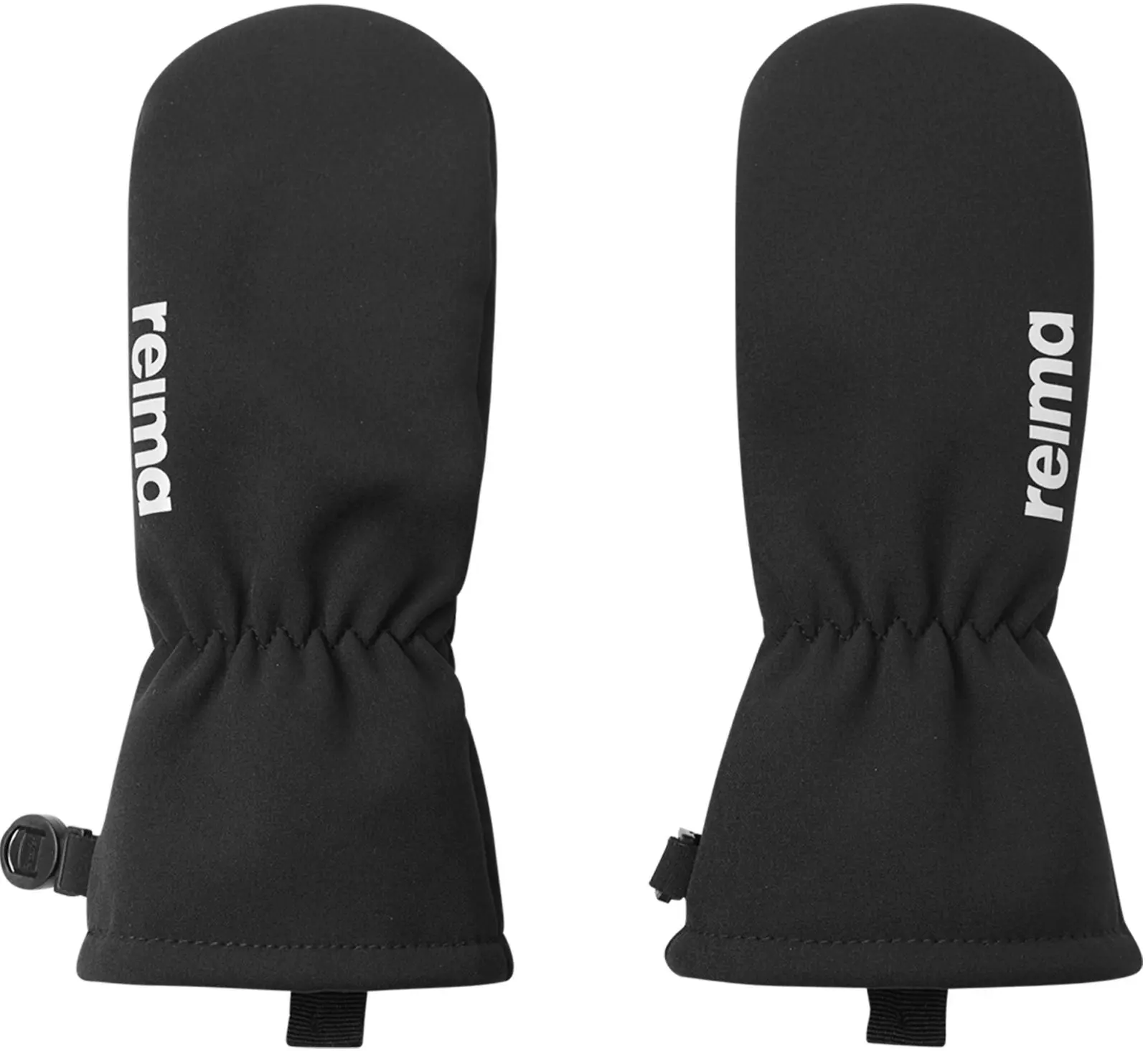 Dětské softshellové palčáky Reima Osaten - Black 5