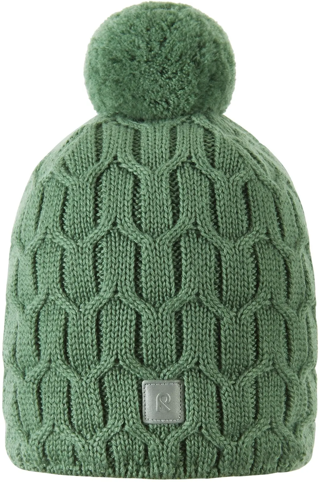 Dětská čepice Reima Nyksund - Green Clay 48