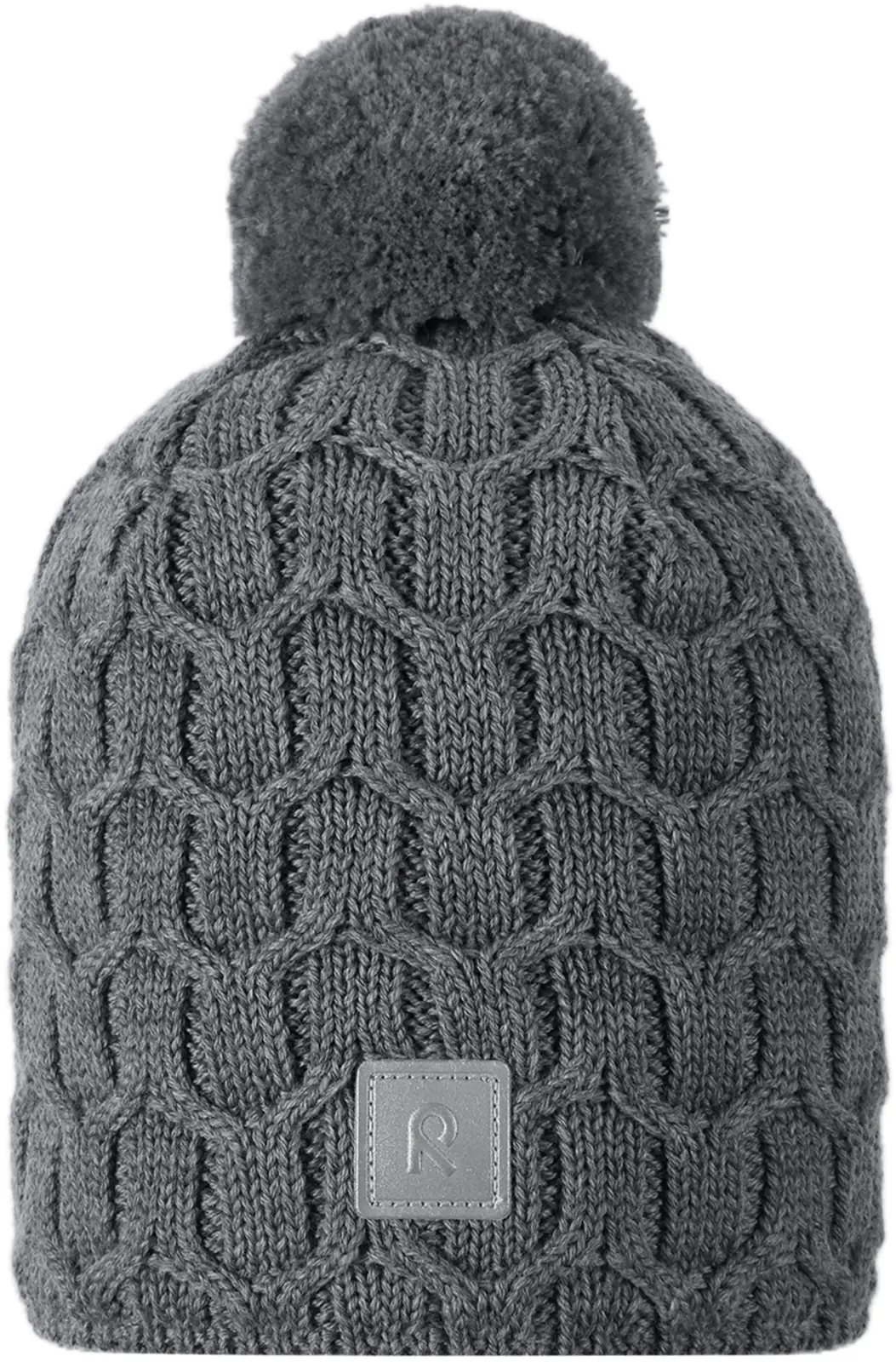 Dětská zimní čepice Reima Nyksund - Melange grey 48
