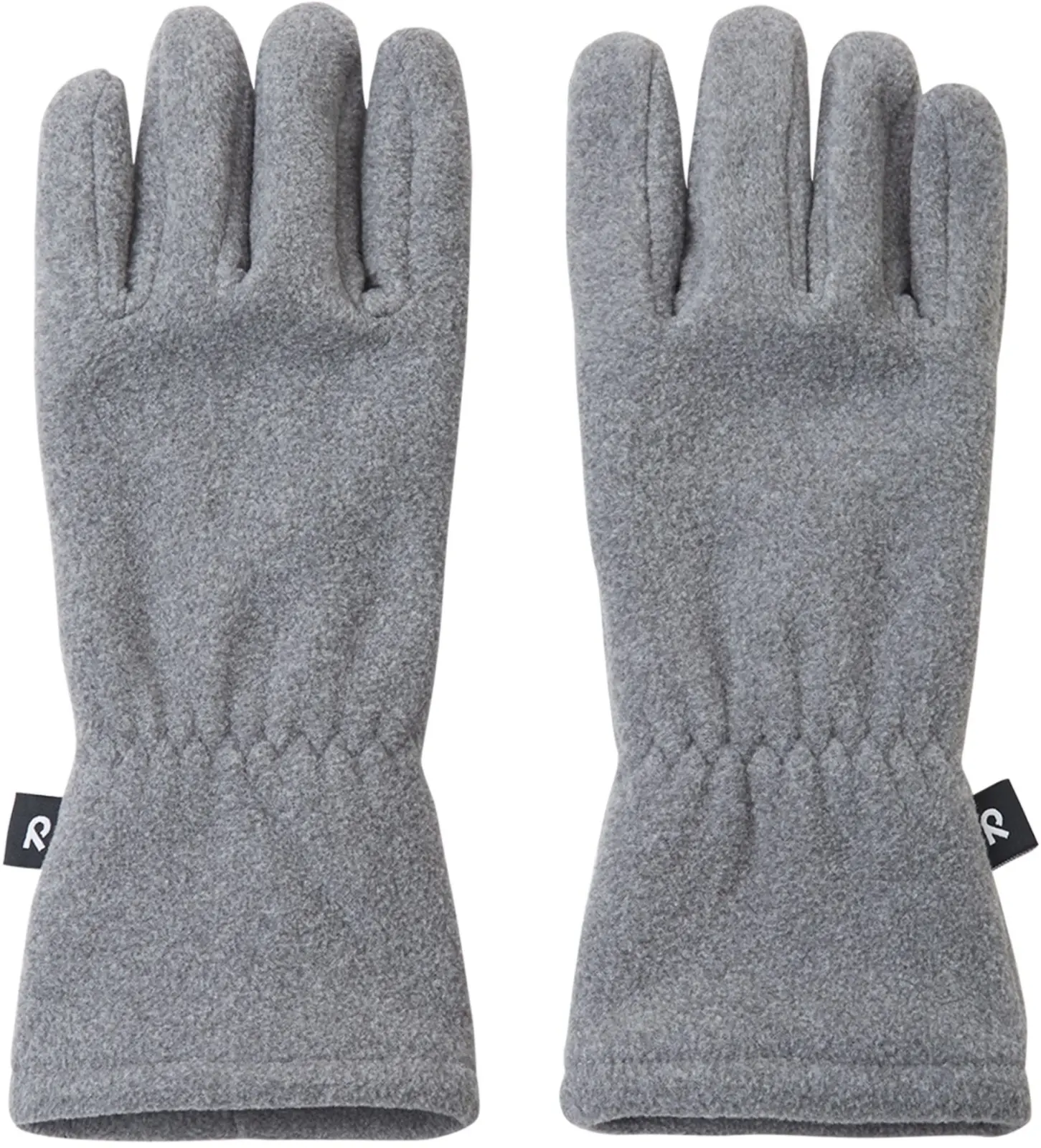 Dětské fleecové rukavice Reima Varmin - Melange grey 7-8