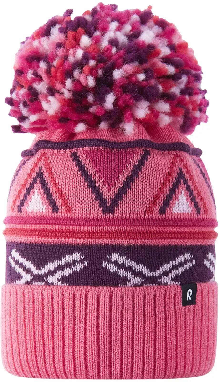 Dětská čepice Reima Kirjoen - Soft Coral 48-50