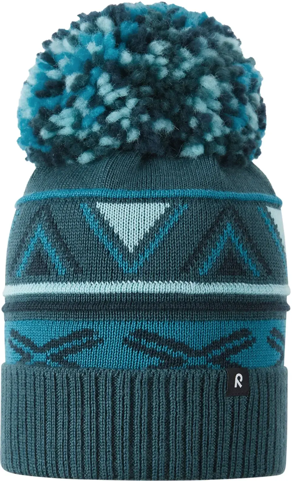 Dětská čepice Reima Kirjoen - dark teal 48-50