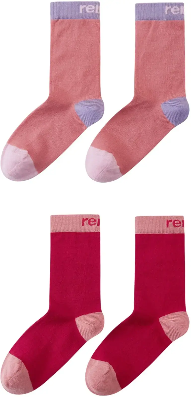Dětské ponožky Reima Parit - rose blush 30-33