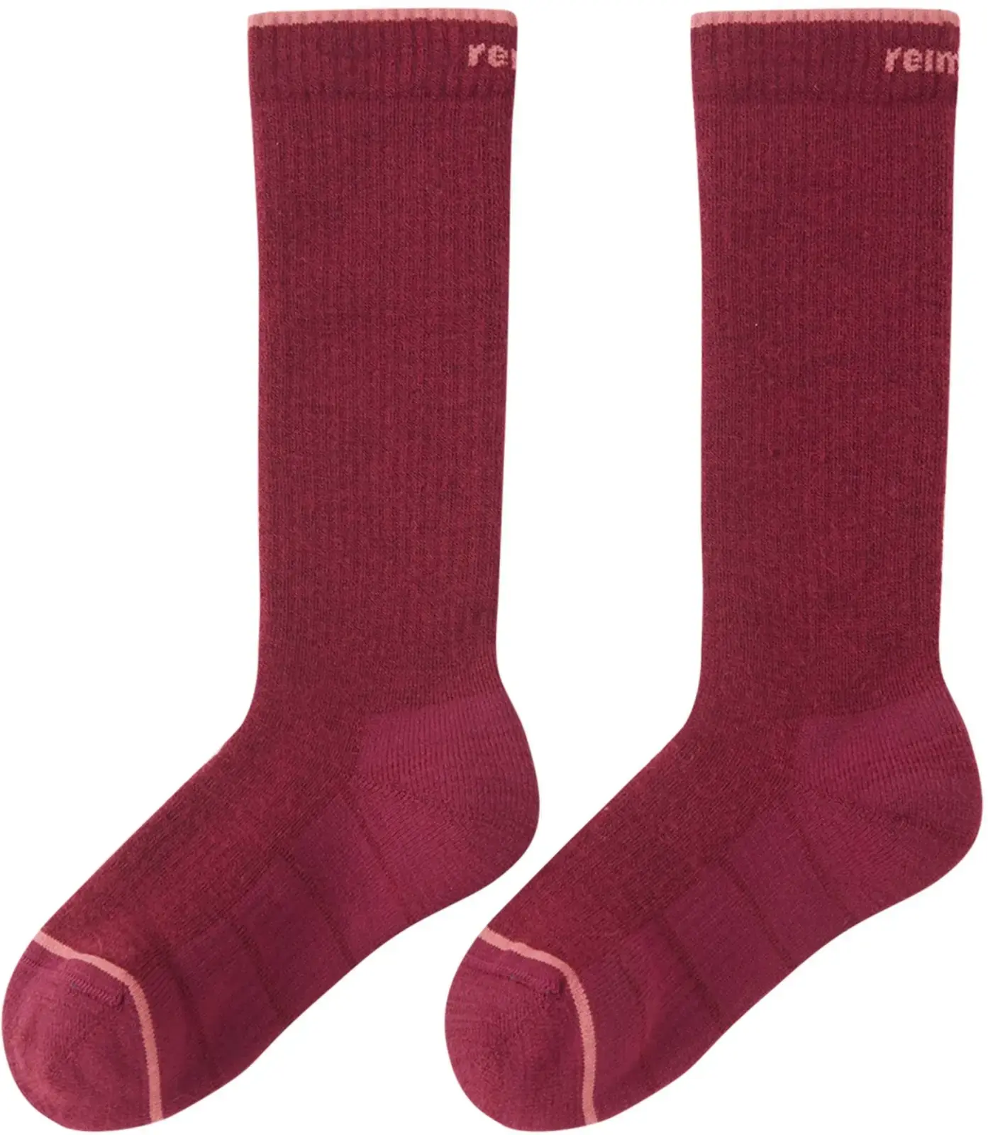 Dětské ponožky Reima Urheilu - cranberry 38-41