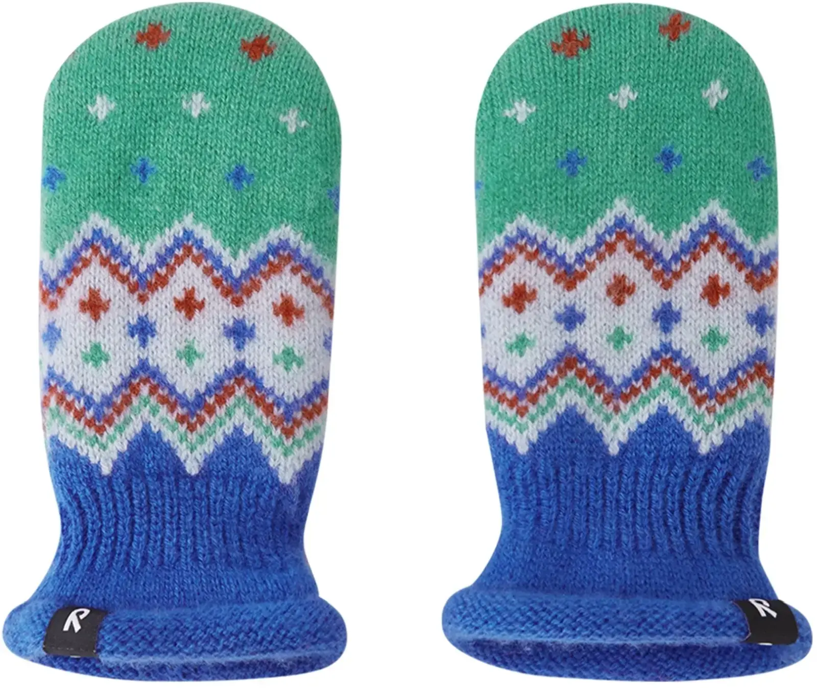 Dětské pletené palčáky Reima Lapanen - sparkly blue 3