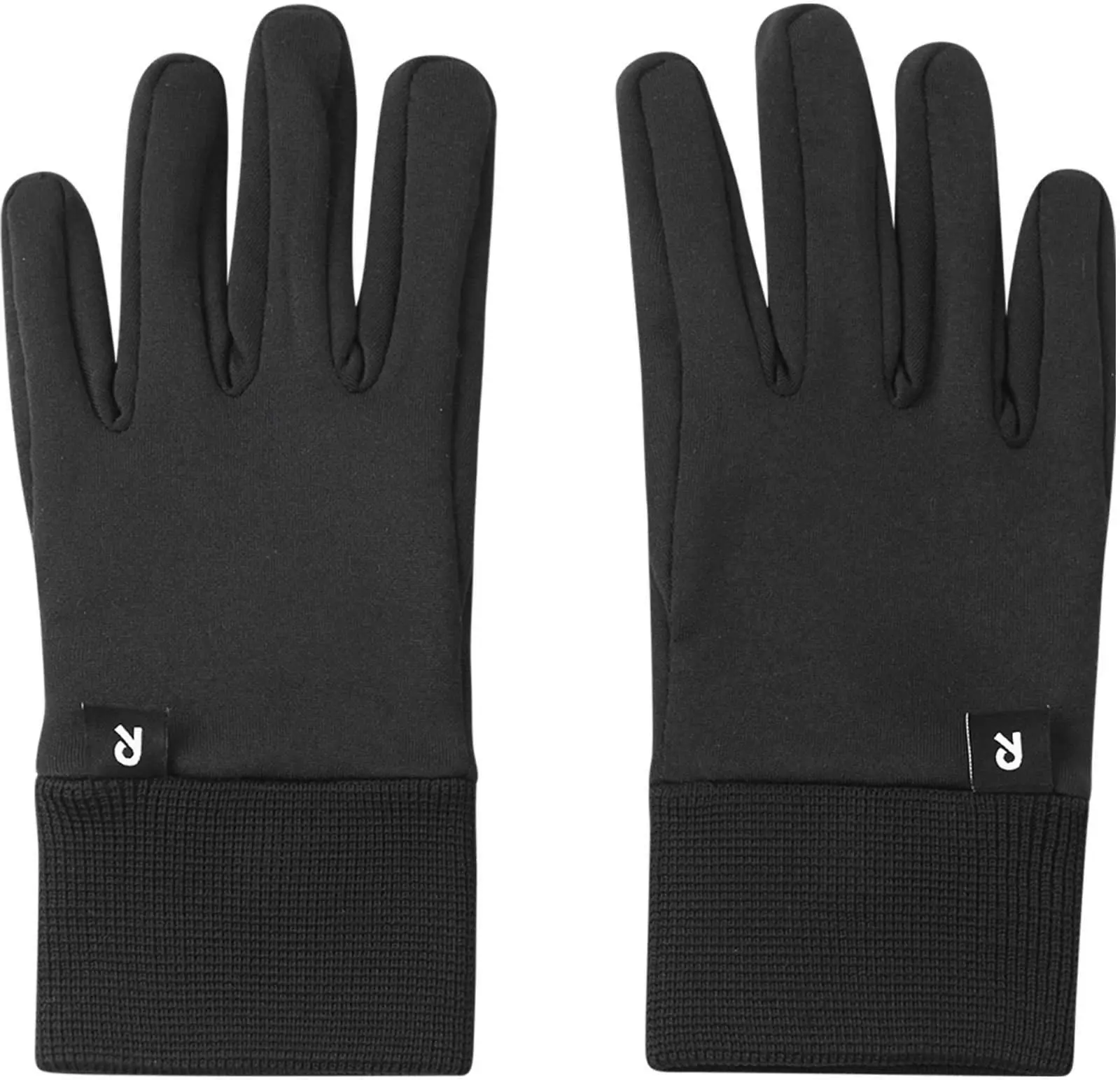 Dětské pletené rukavice Reima Keksin - Black 7-8