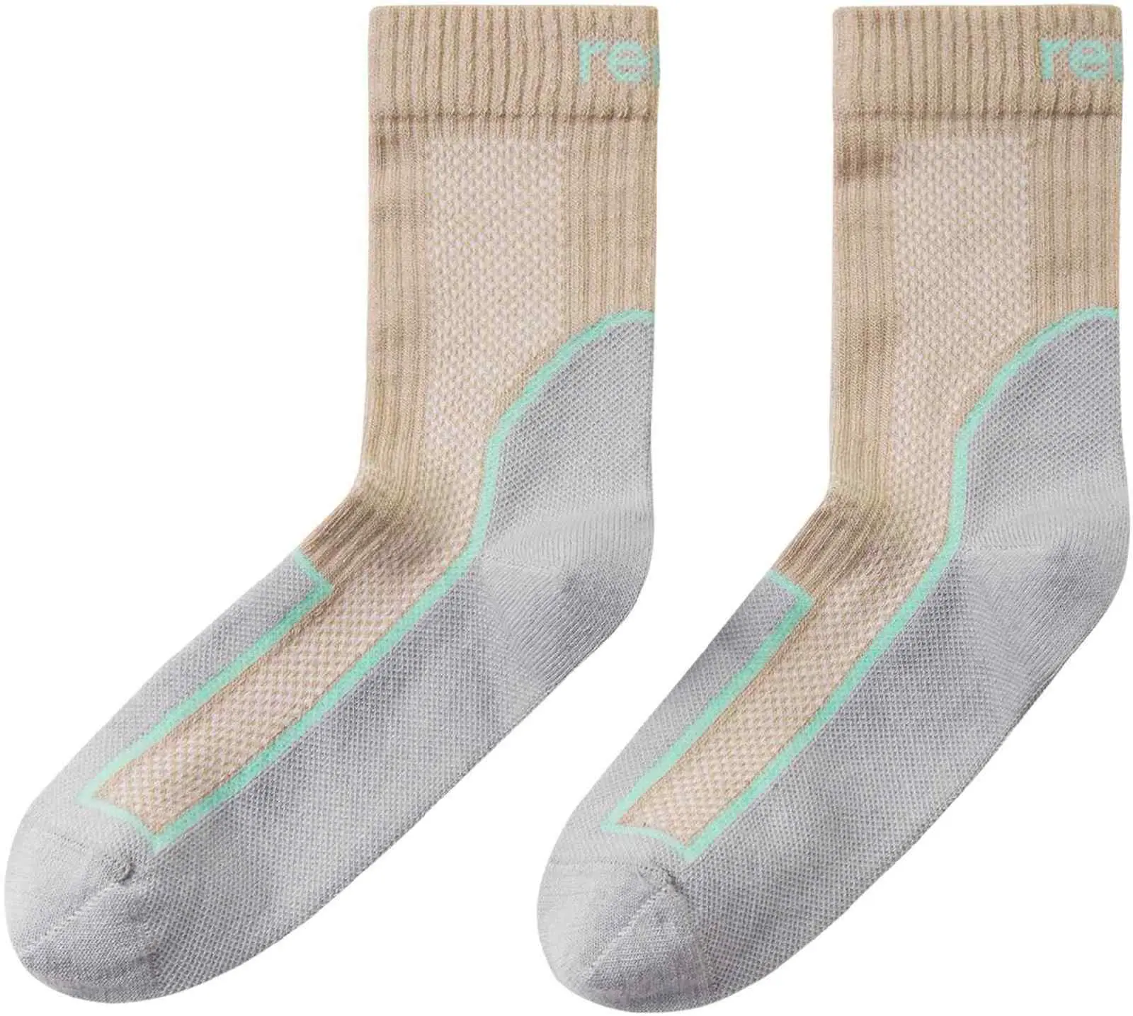 Dětské ponožky Reima Kuivuri - Birch Beige 34-37