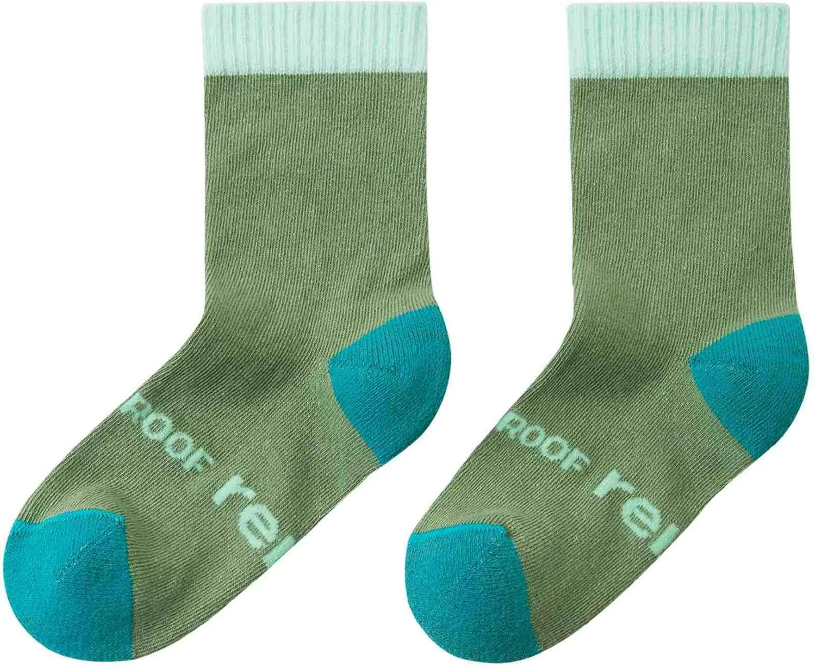 Dětské ponožky BugProof Reima Karkotin - Stone Green 26-29