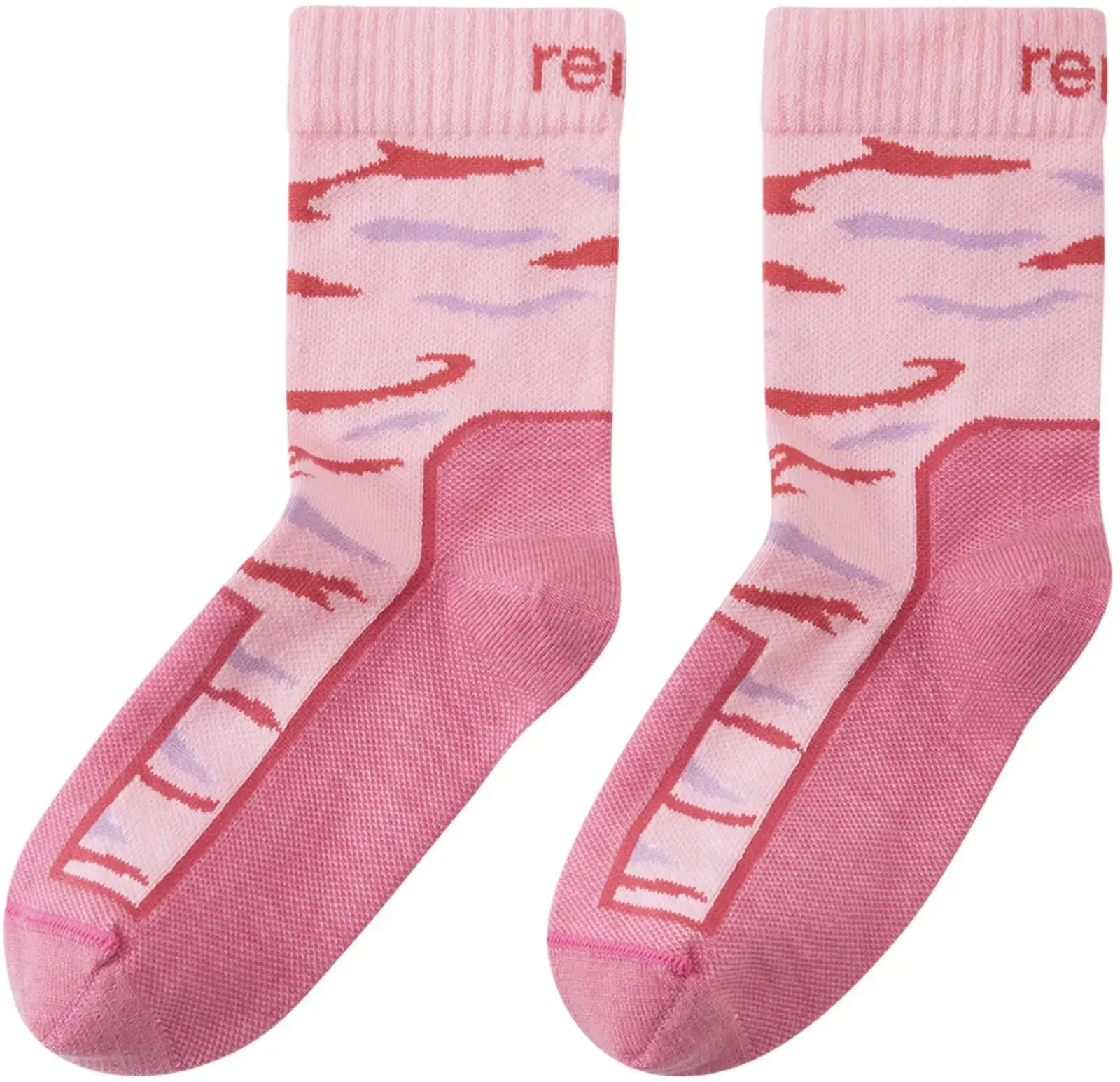 Dětské ponožky Reima Kuivilla - light heather 26-29