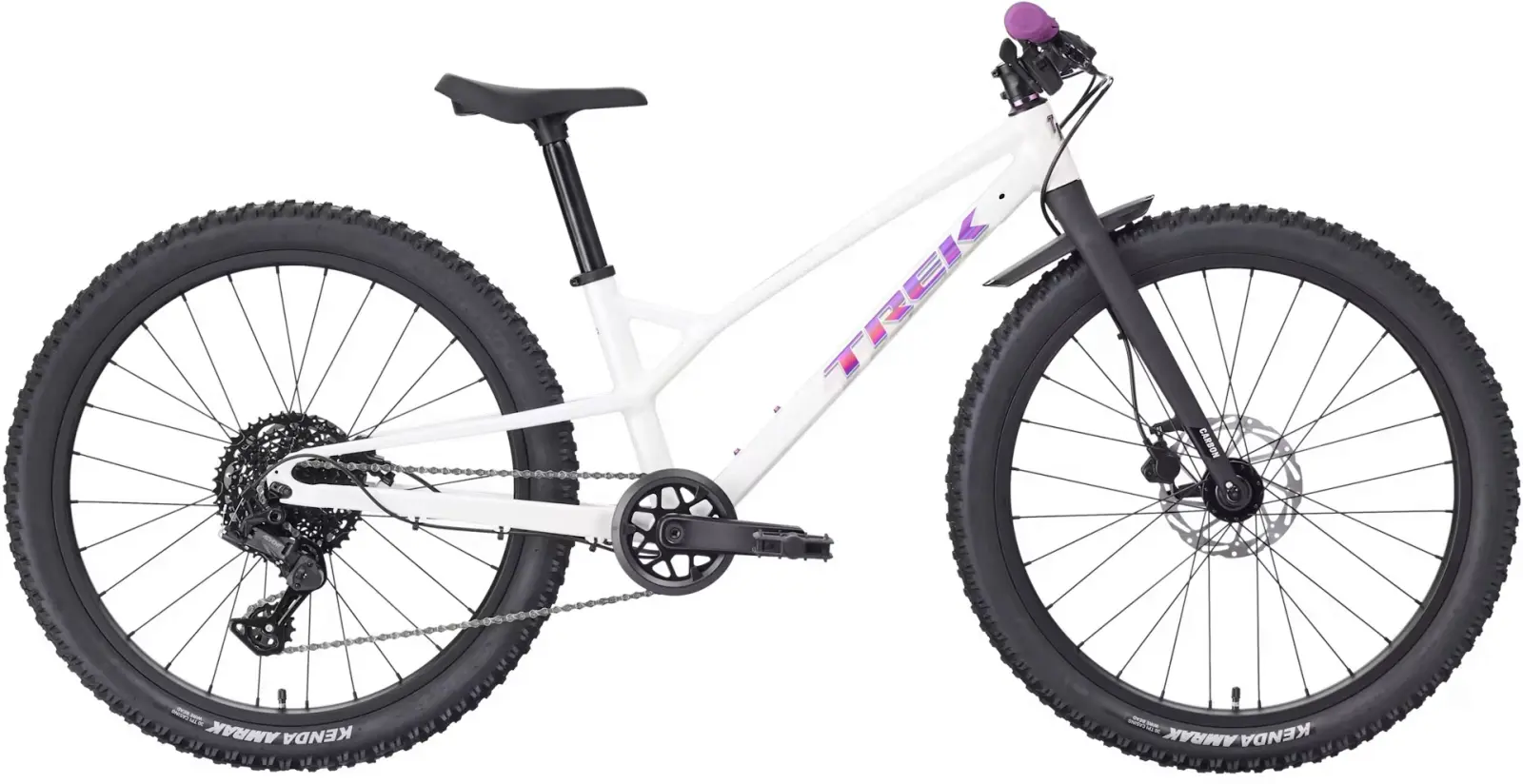 Dětské horské kolo Trek Wahoo 24 Trail - Crystal White 2027
