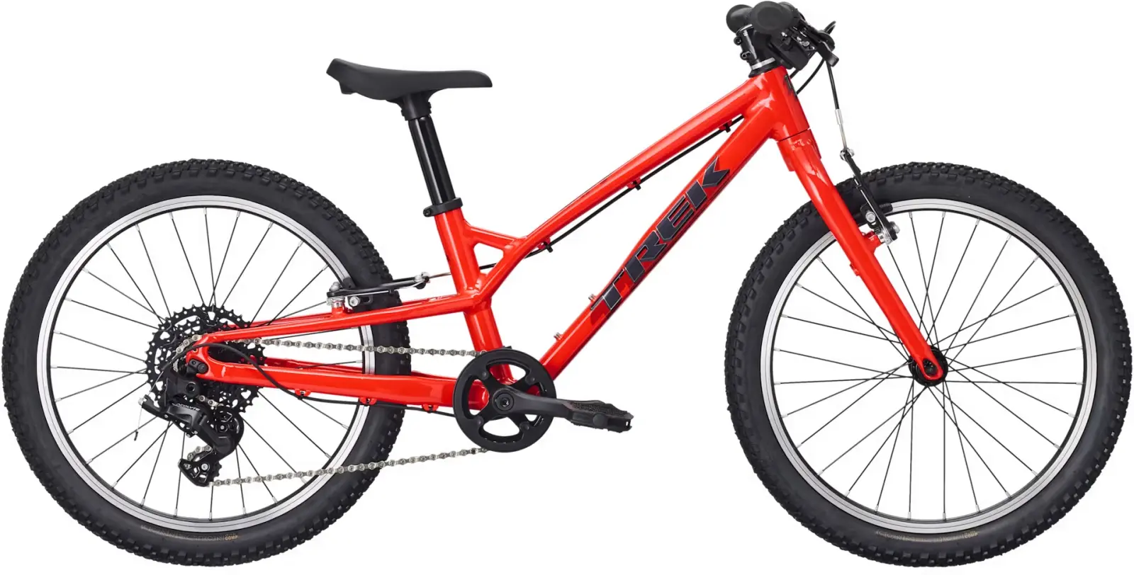 Dětské horské kolo Trek Wahoo 20 Path - Radioactive Red uni
