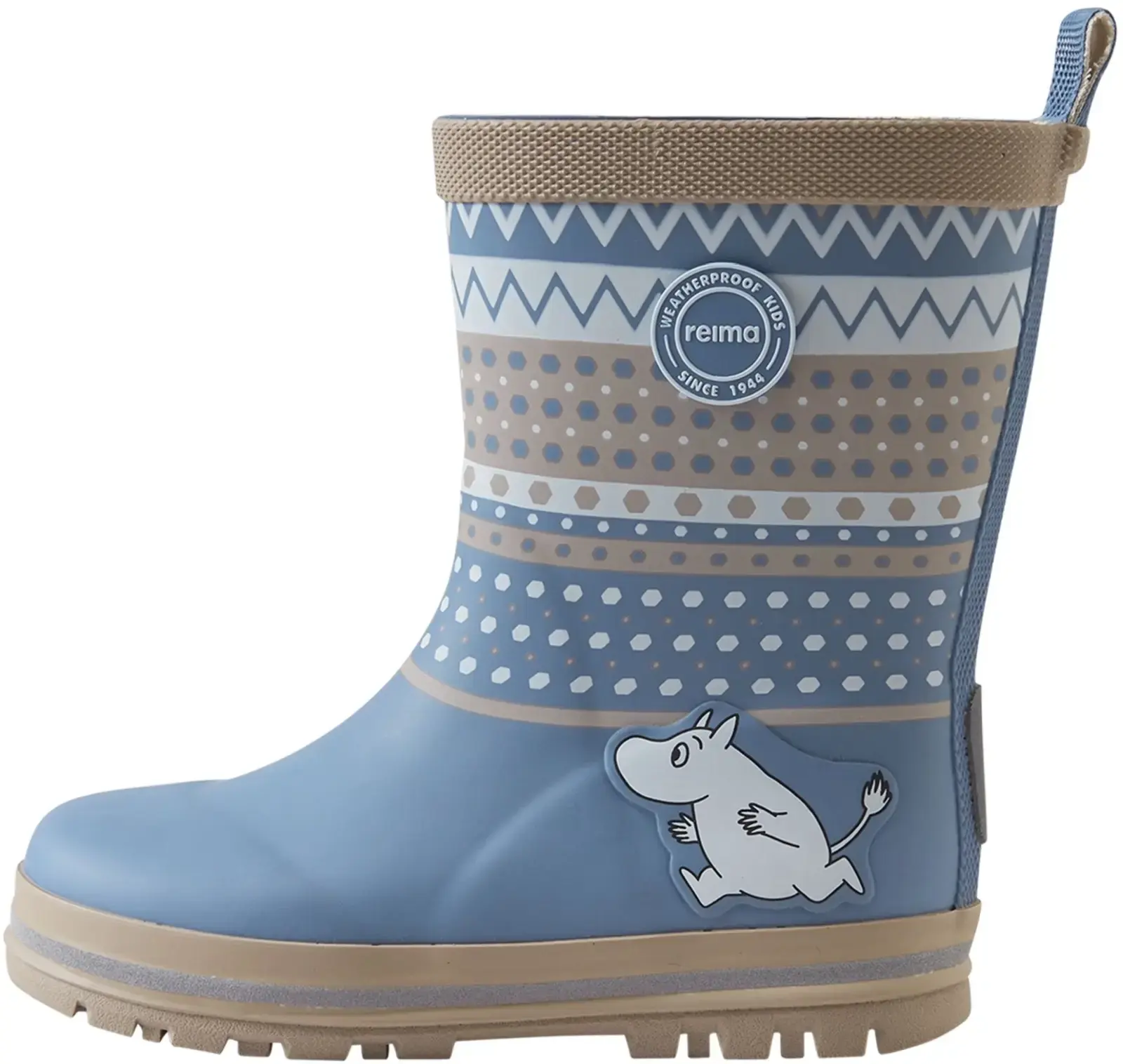 Dětské boty do deště Reima Moomin Magisk - blue ocean 27