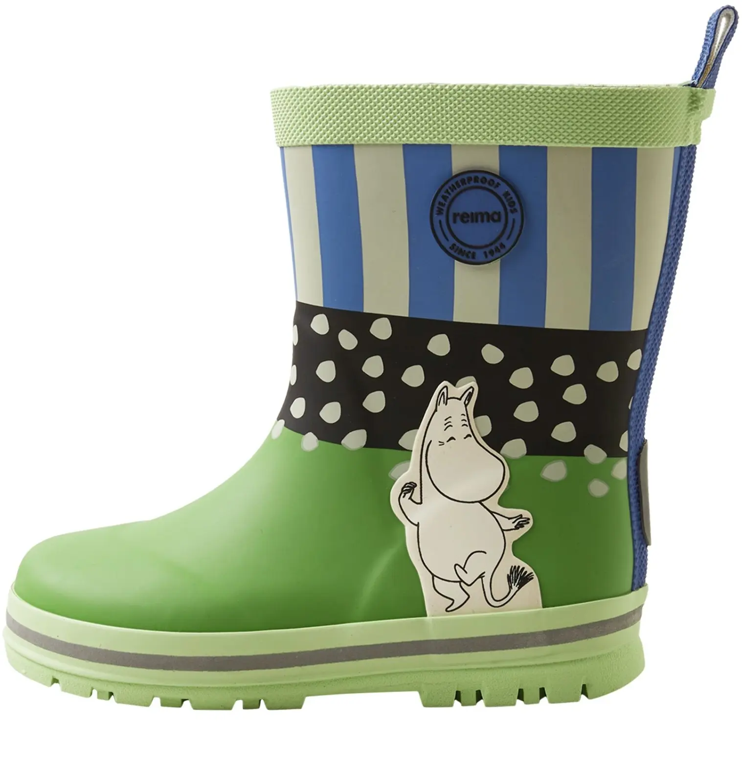 Dětské boty do deště Reima Moomin Magisk - Greenery 20