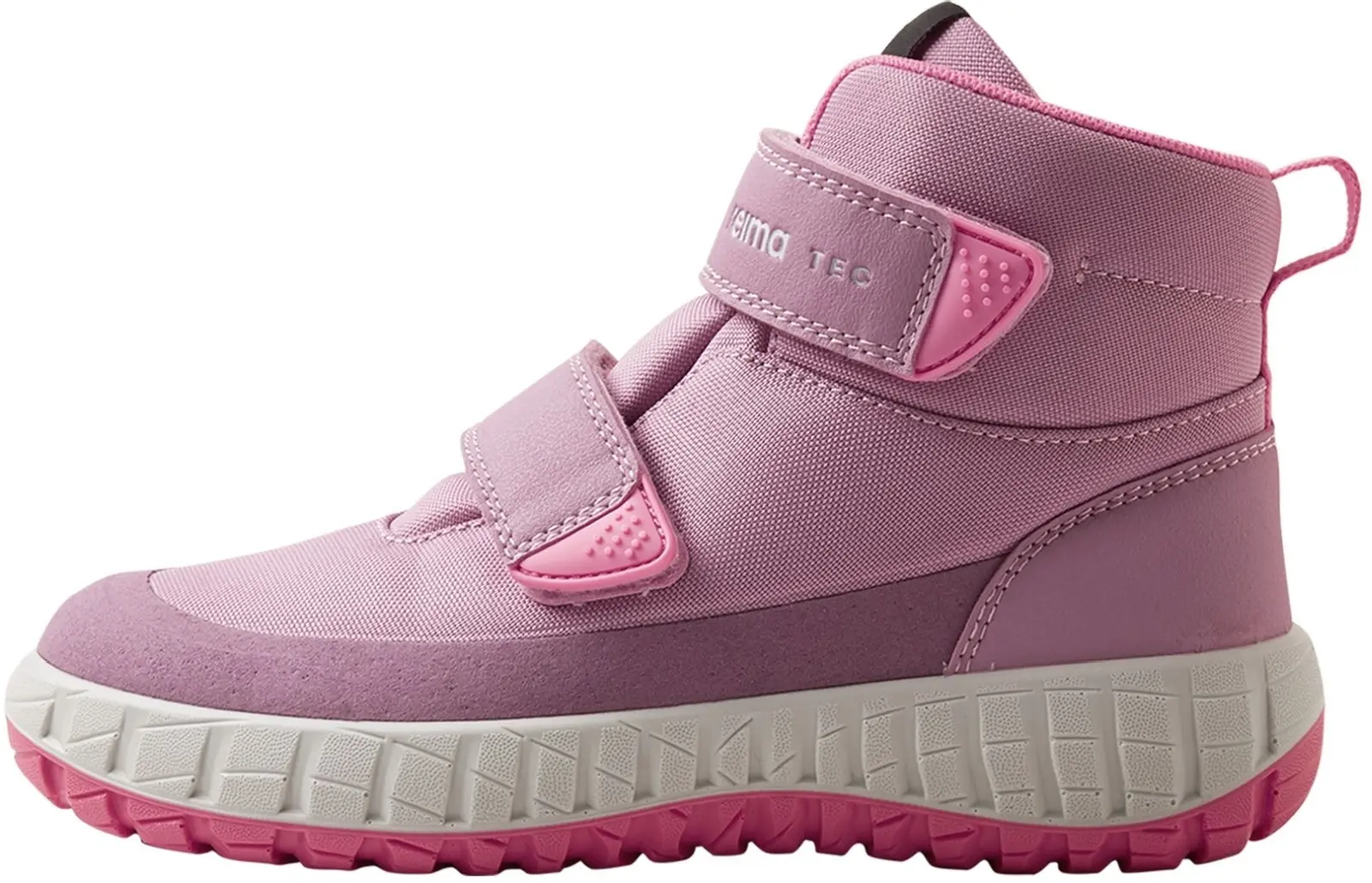 Dětské boty s membránou Reima Patter 2.0 - Grey Pink 25