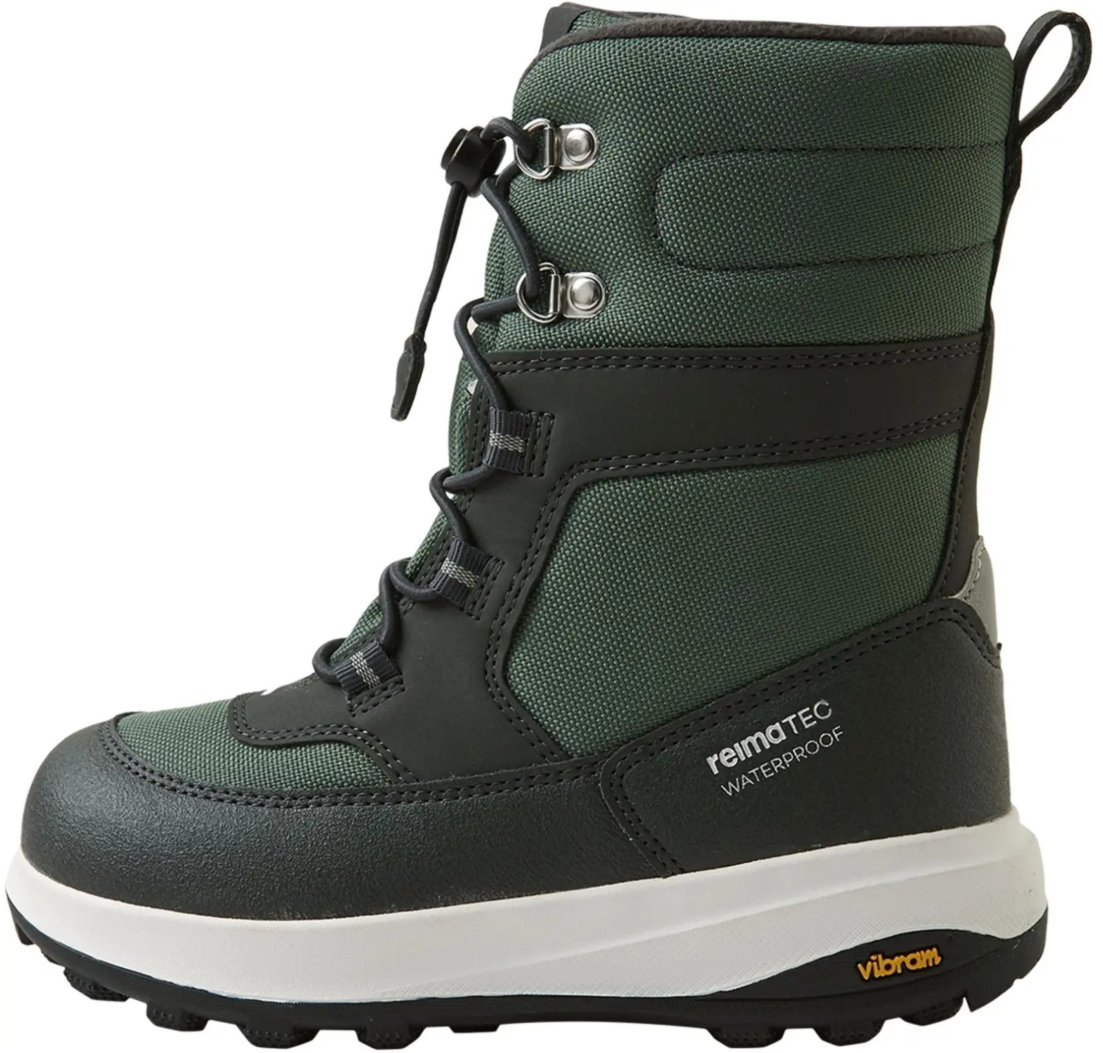 Dětské zimní boty s membránou Reima Laplander 2.0 - Thyme green 35