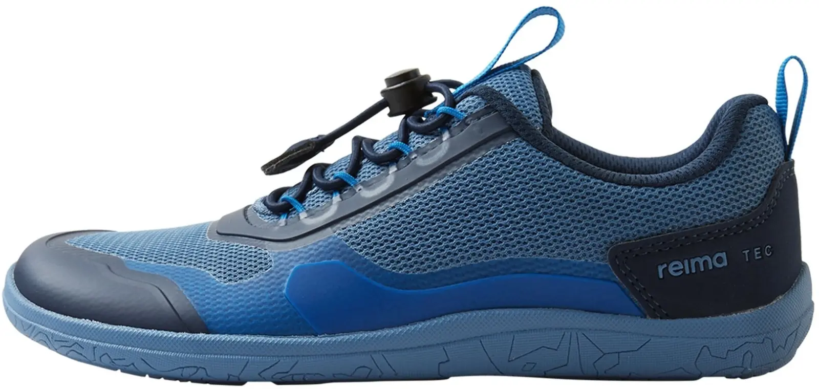 Dětské barefoot boty s membránou Reima Tallustelu - Blue Ocean 28