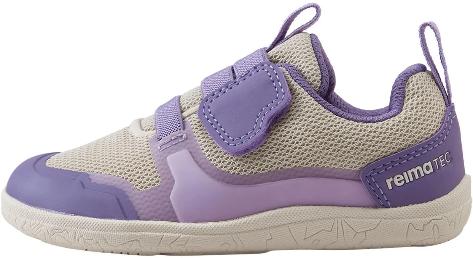 Dětské barefoot boty s membránou Reima Tepastelu - Light Beige 22